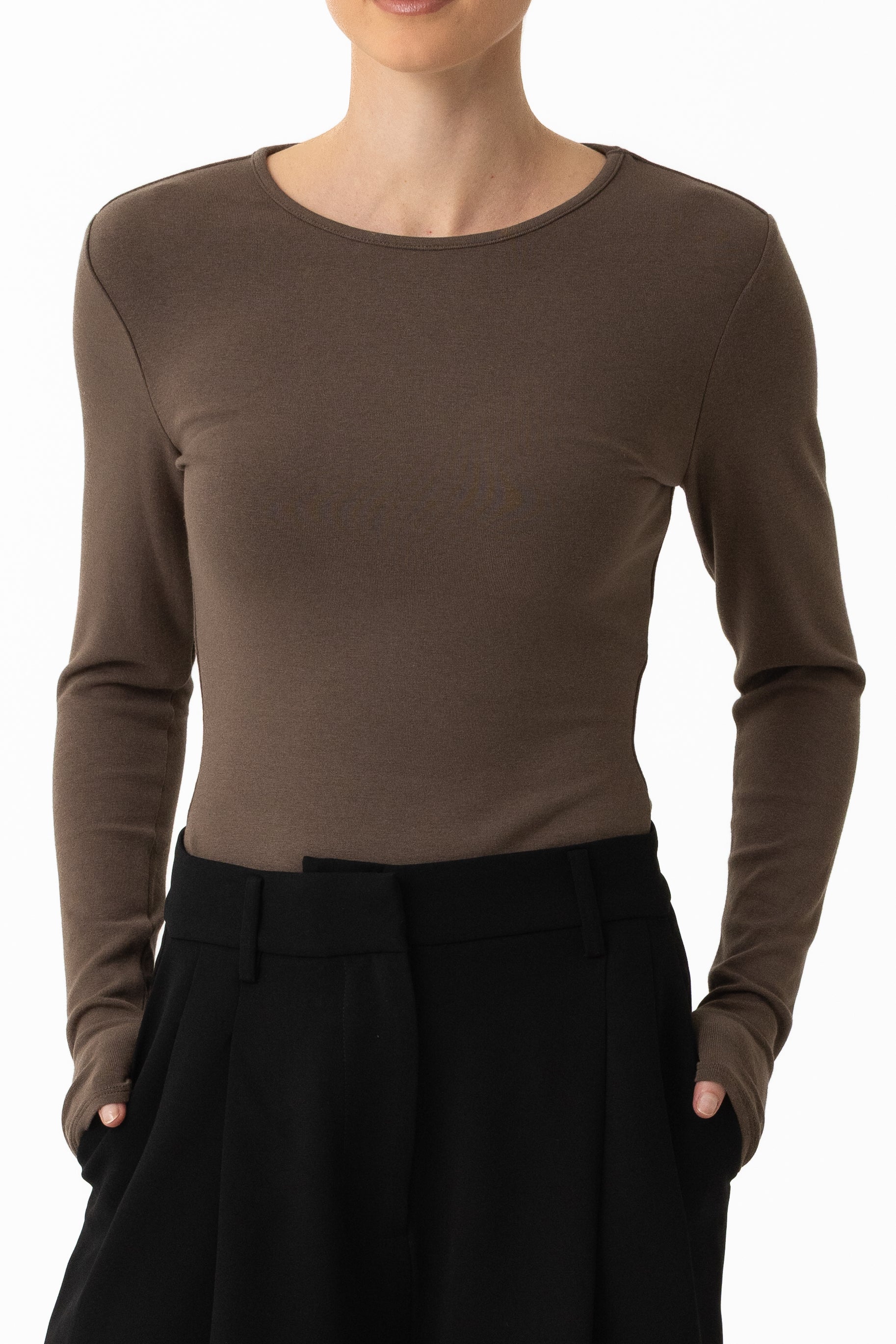 Jersey Cape Set - Cocoa