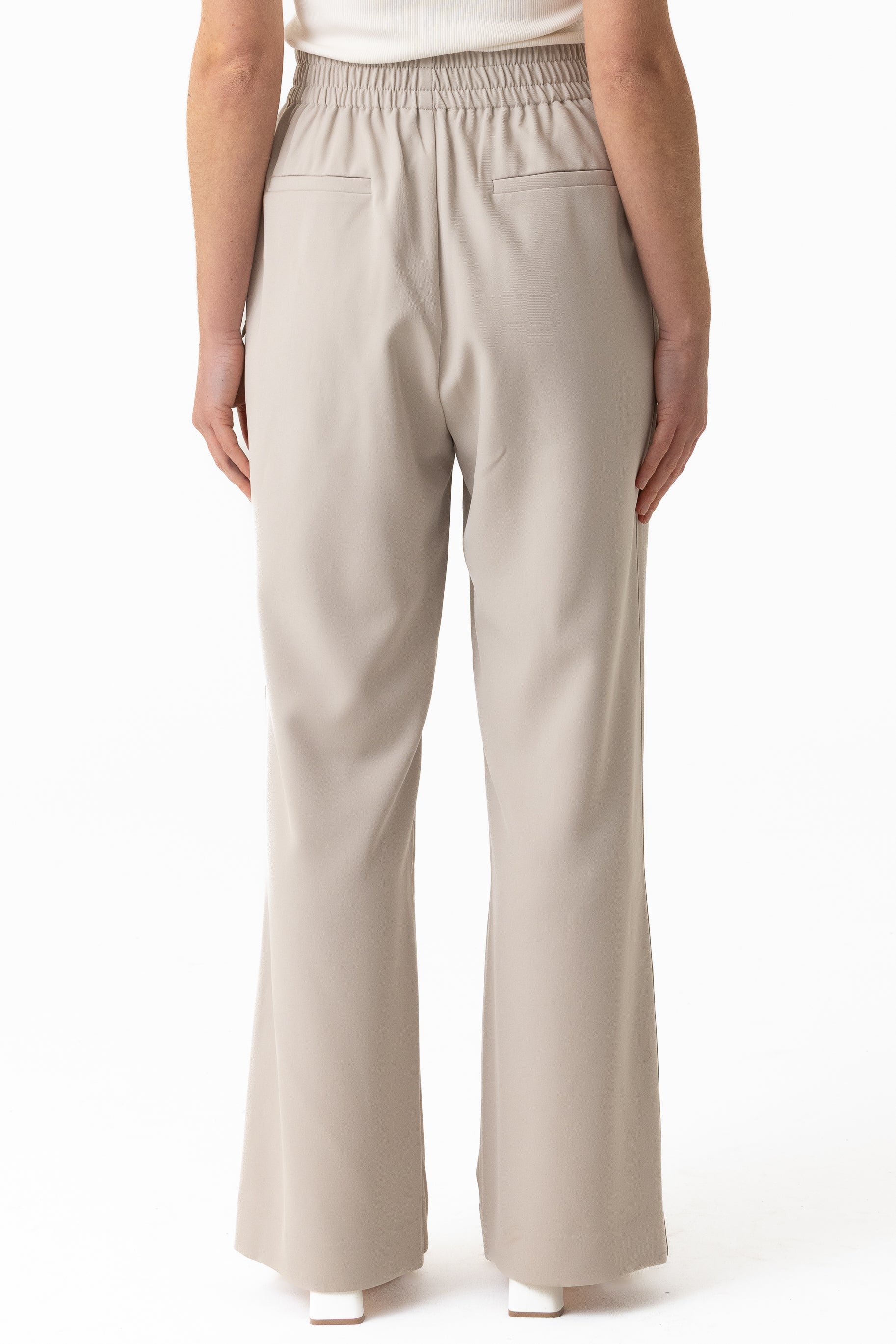 Staple Wide Leg Pants - Dove