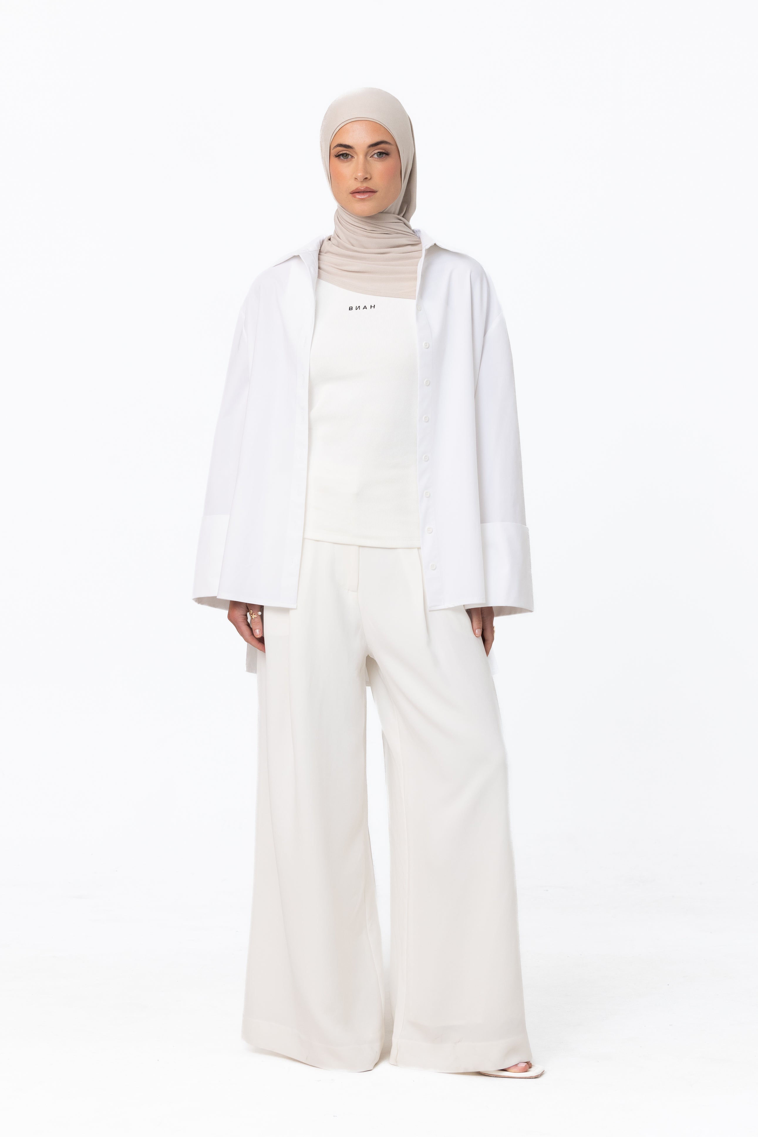 Dune Shirt - Powder White