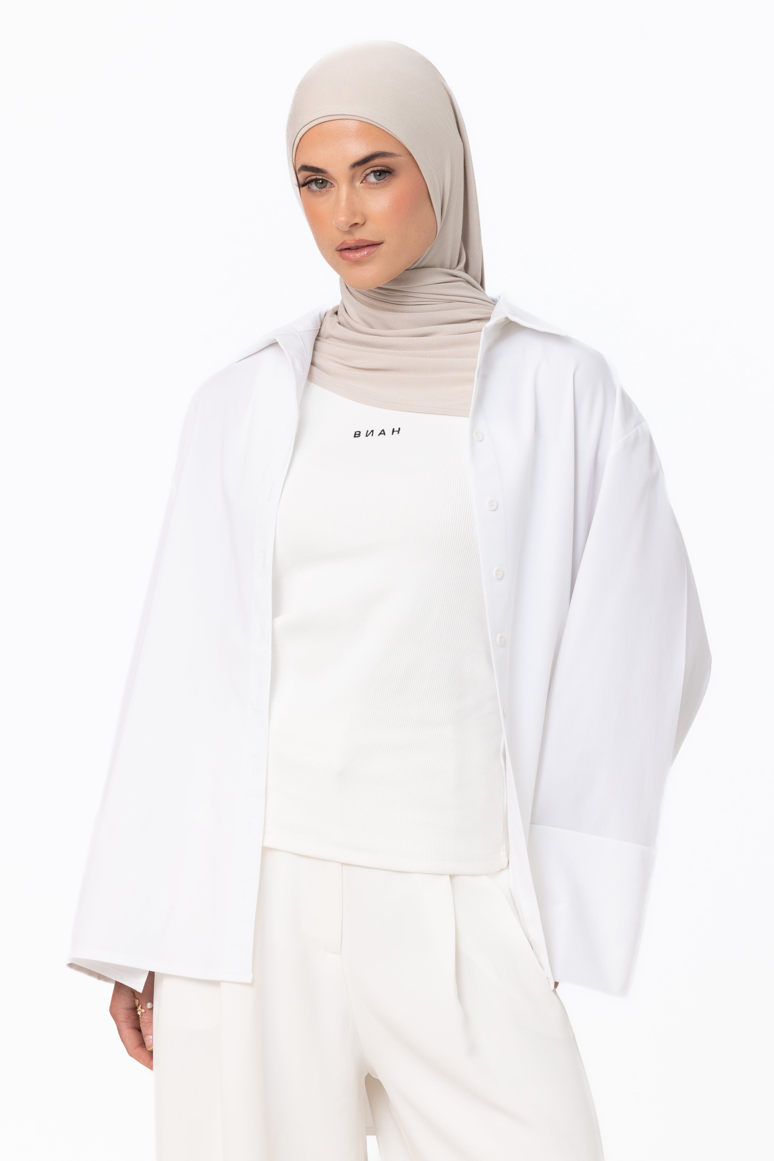 Dune Shirt - Powder White