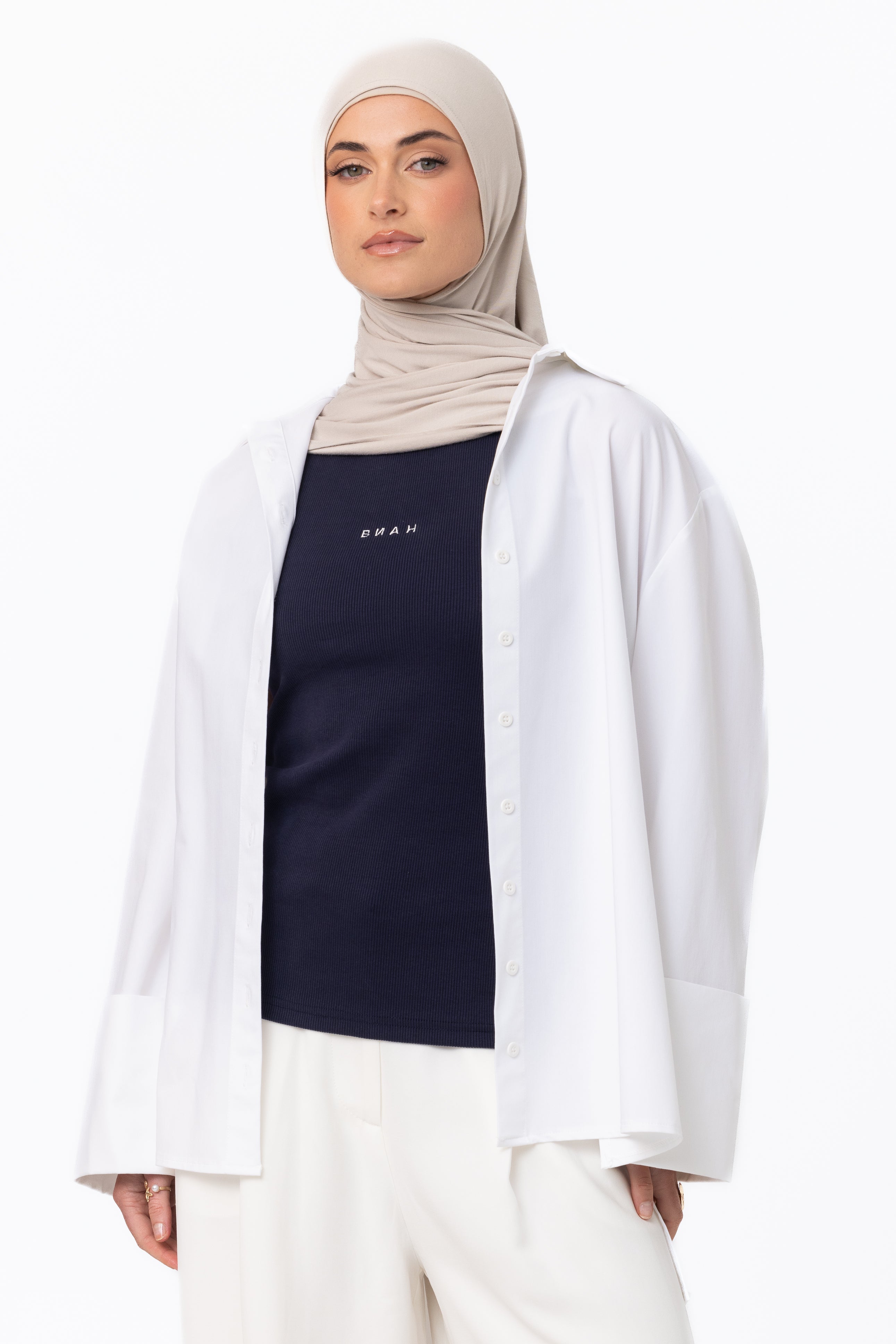 Core Ribbed Tank - Navy