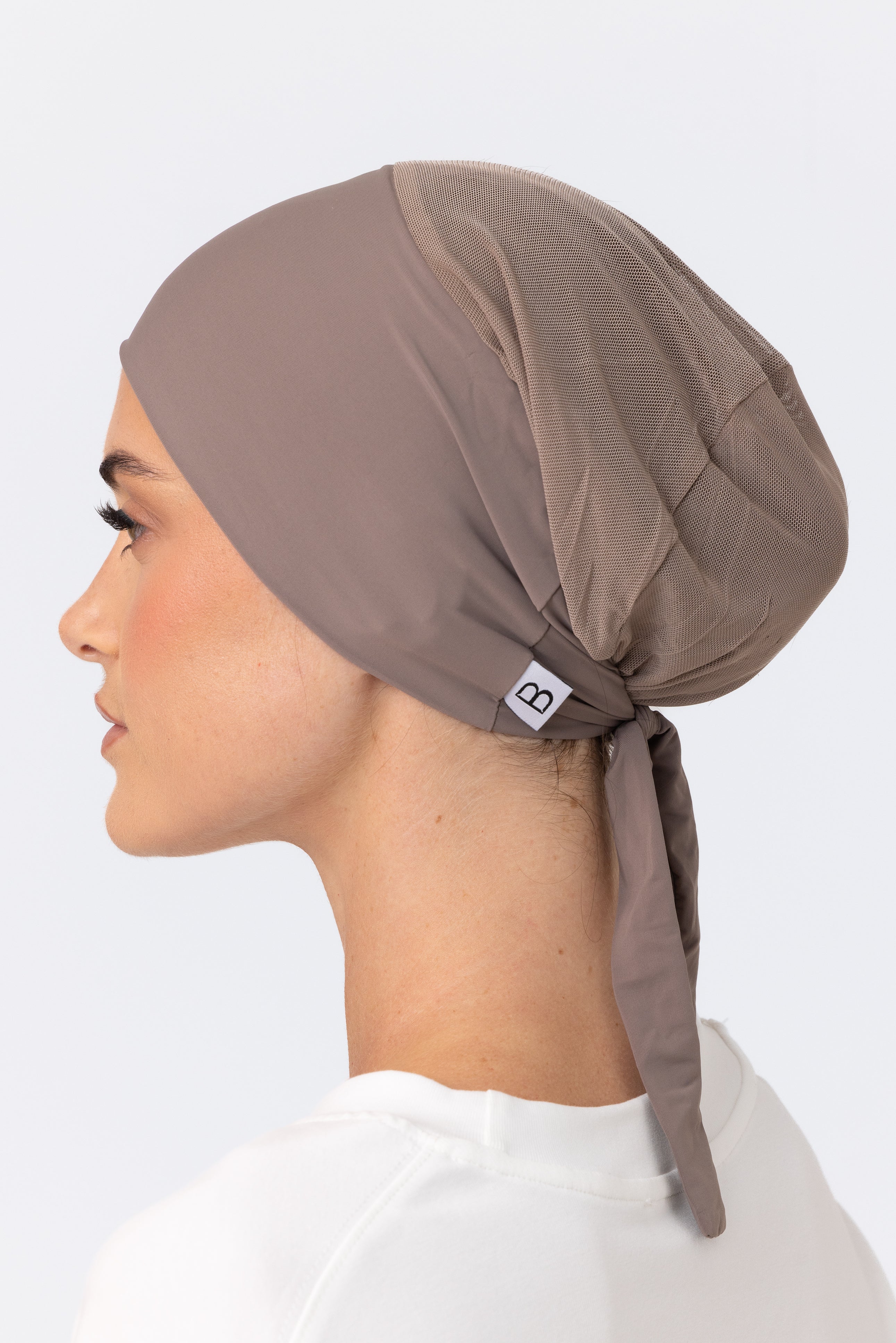 Active Instant Wrap Hijab - Dark Truffle