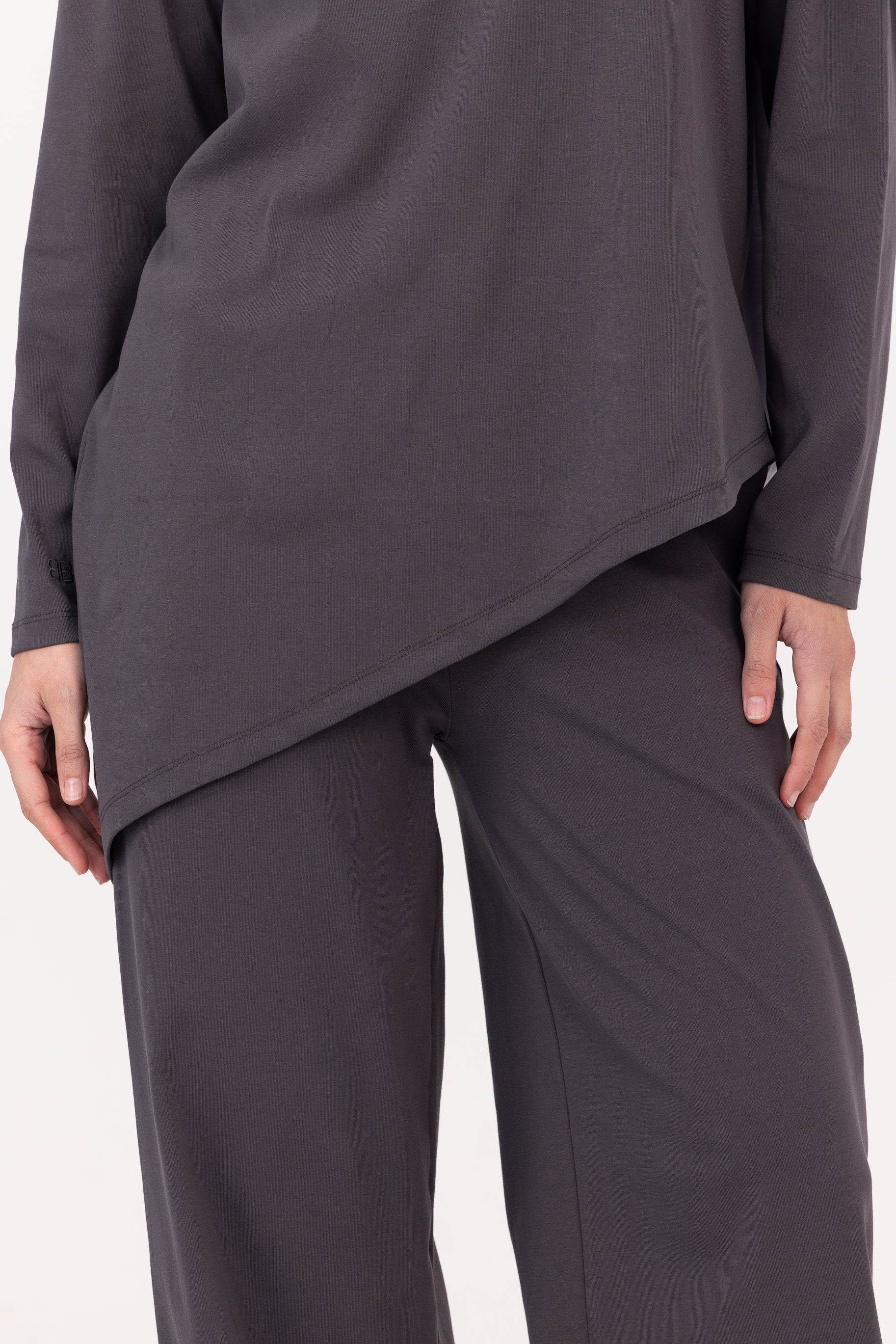 Everyday Asymmetric Top - Charcoal