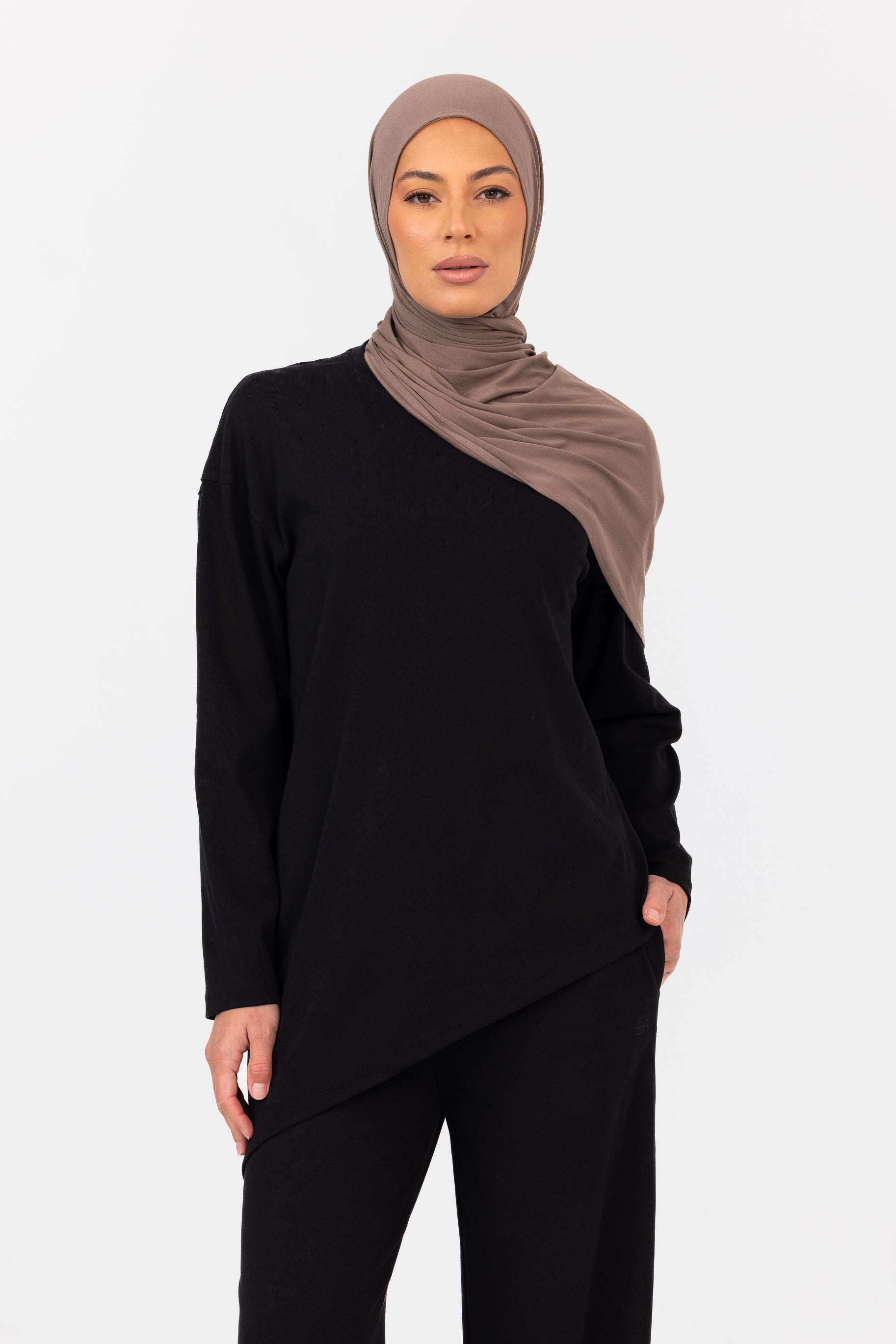 Everyday Asymmetric Top - Black