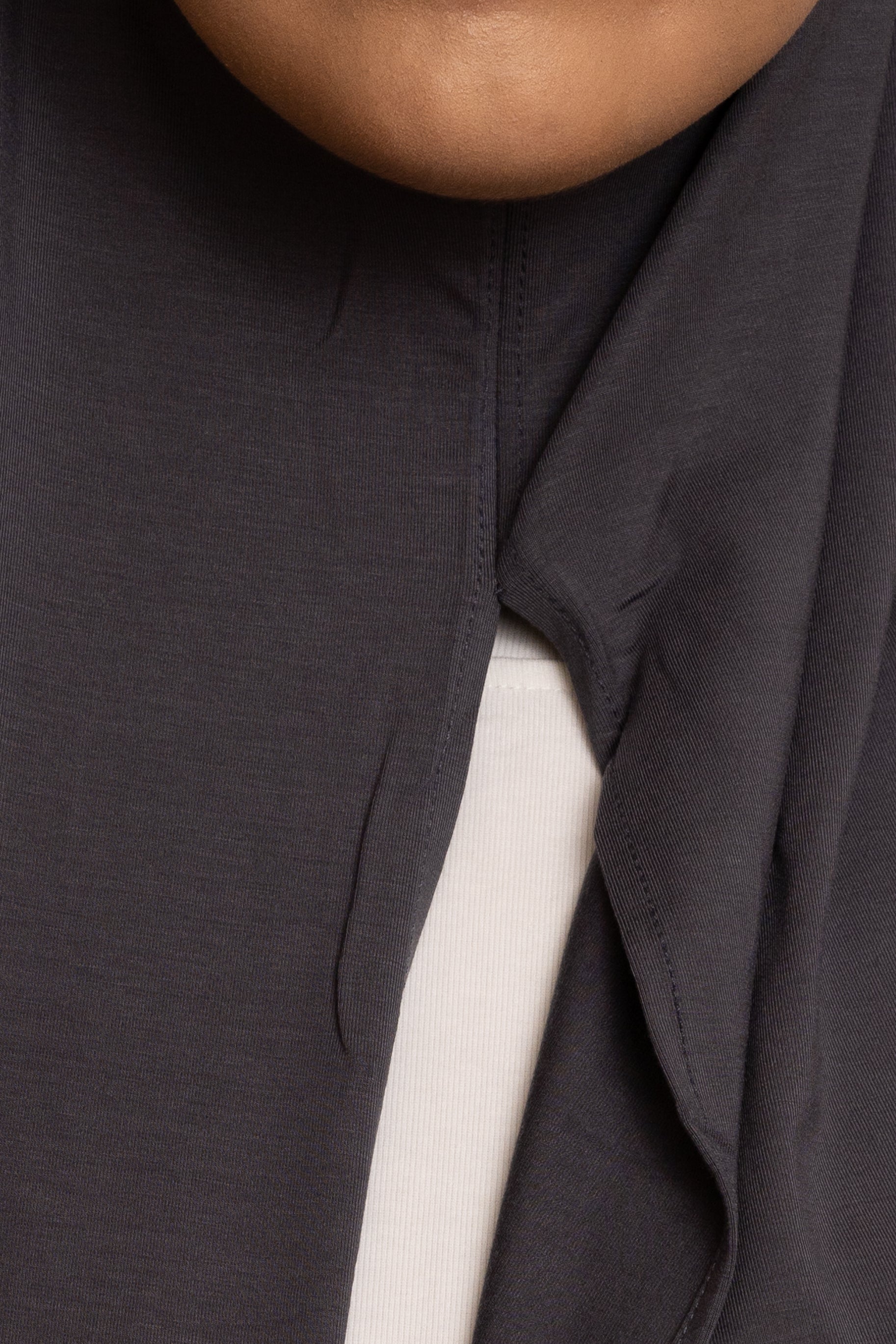 Instant Jersey Wrap Set - Charcoal