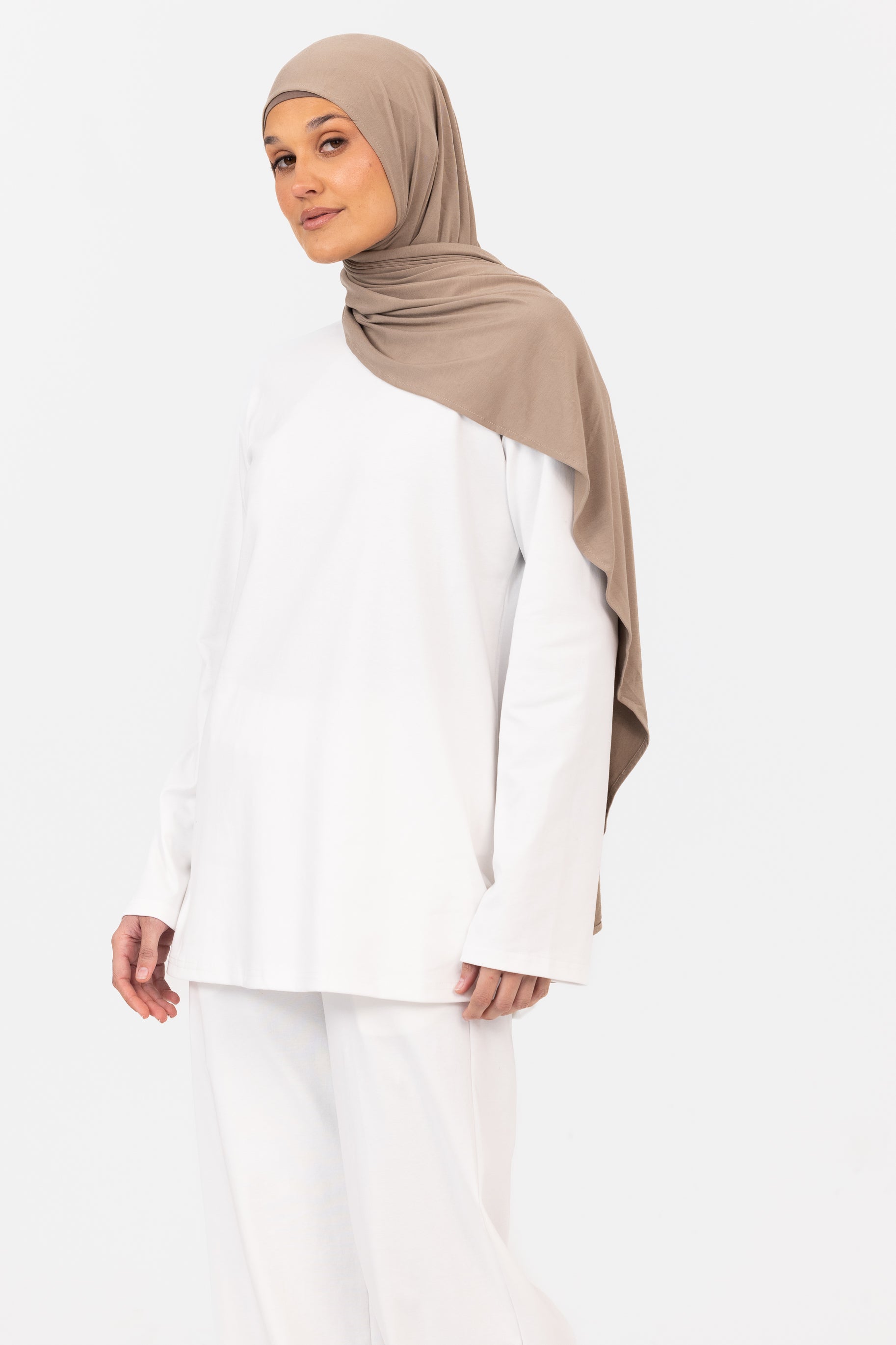 Everyday Crew Neck Top - White