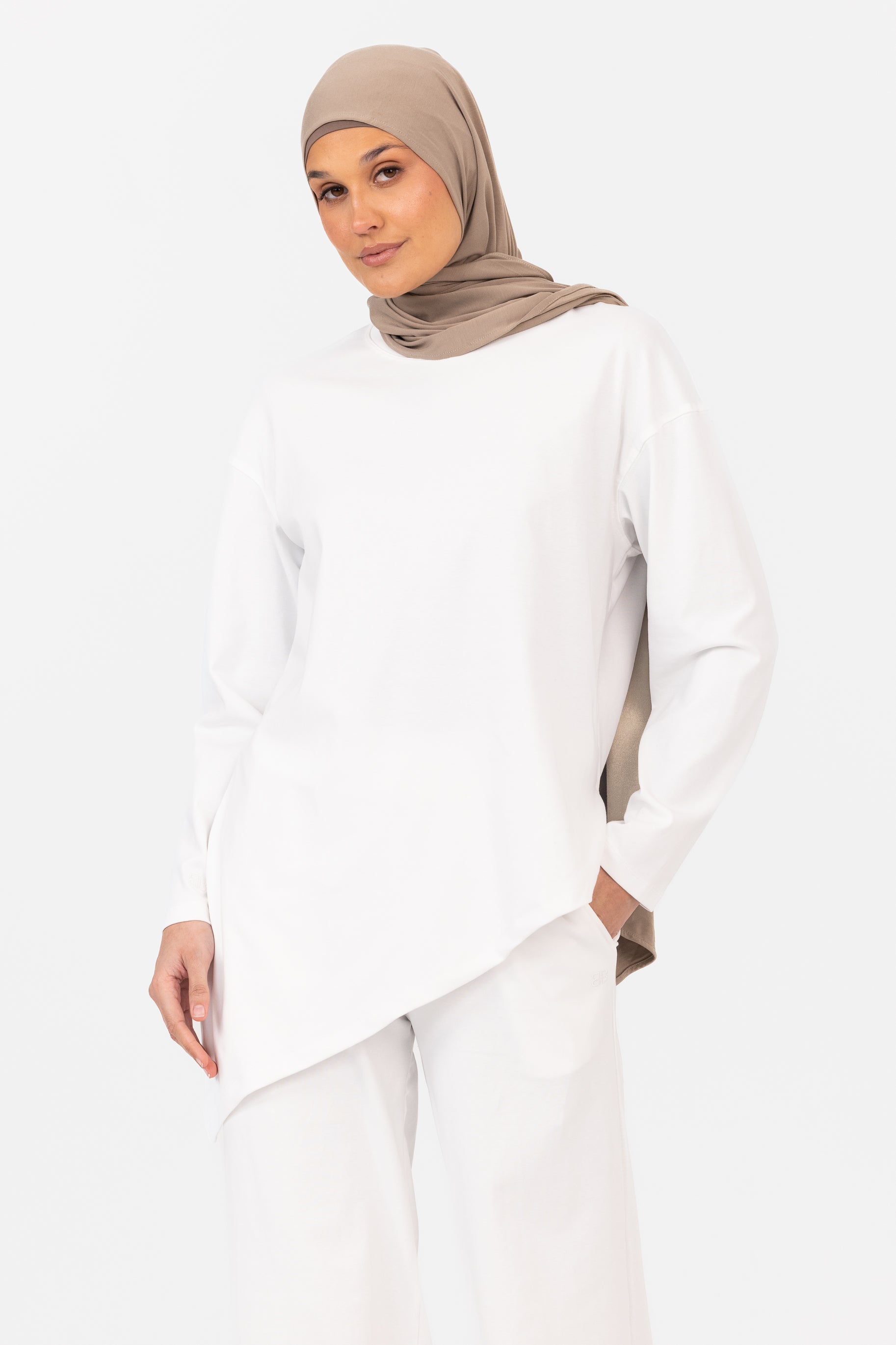 Everyday Asymmetric Top - White