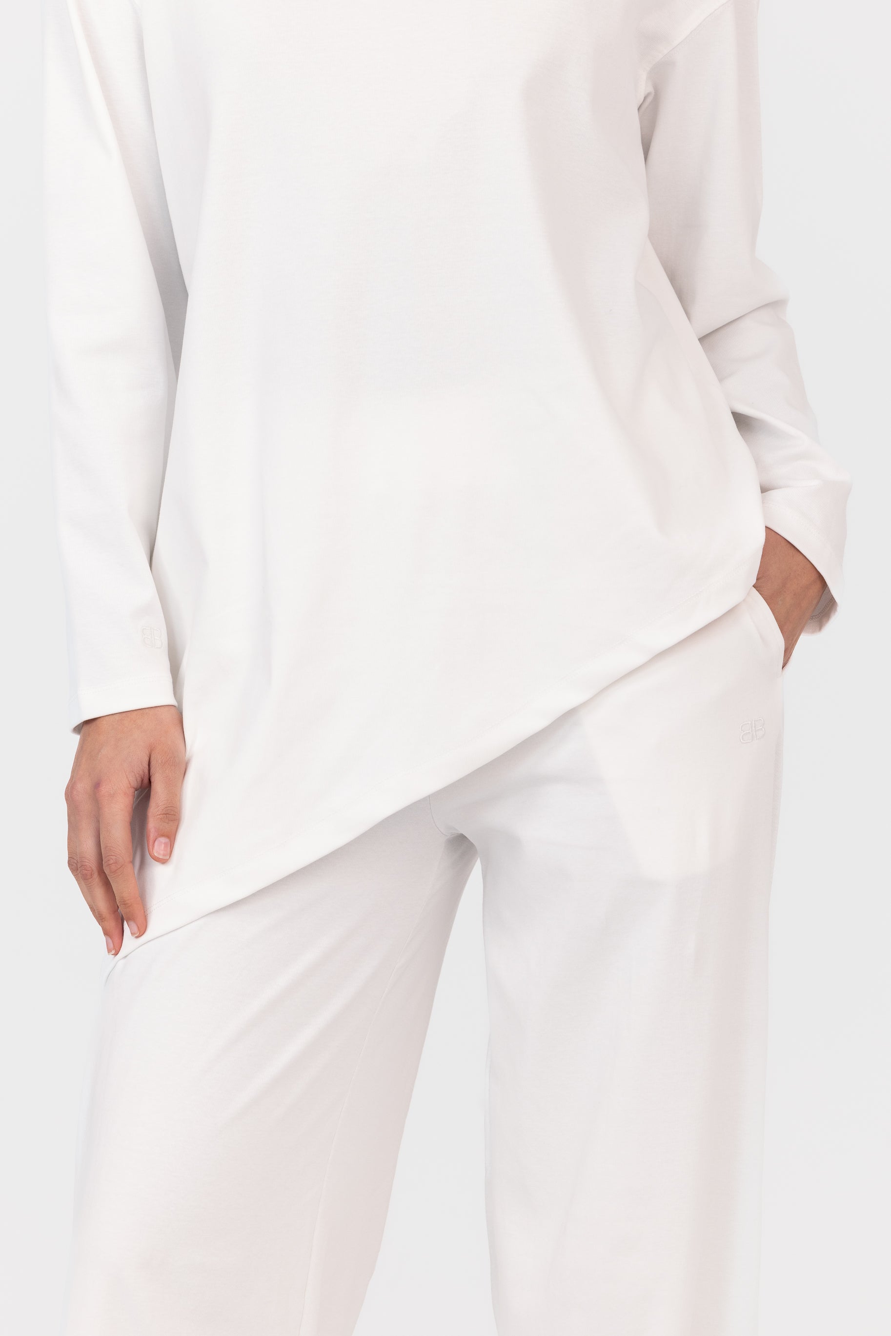 Everyday Asymmetric Top - White