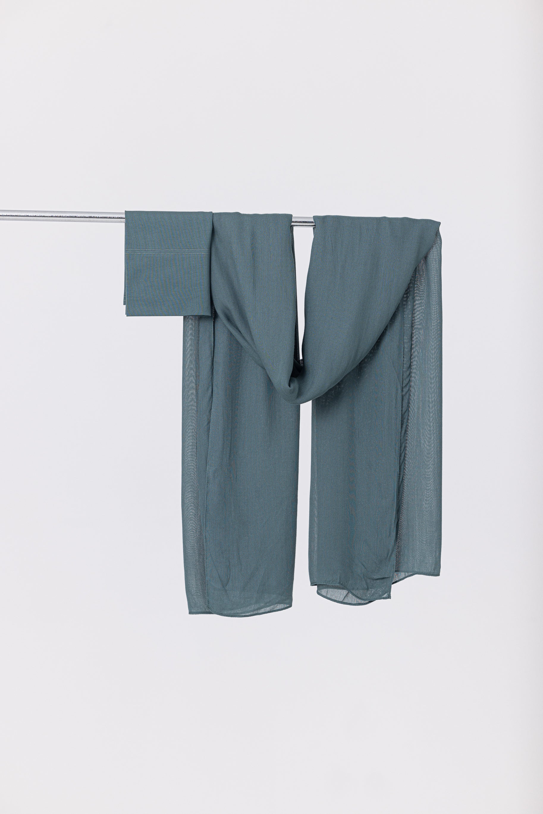 Single Stitched Modal Hijab Set - Eucalyptus