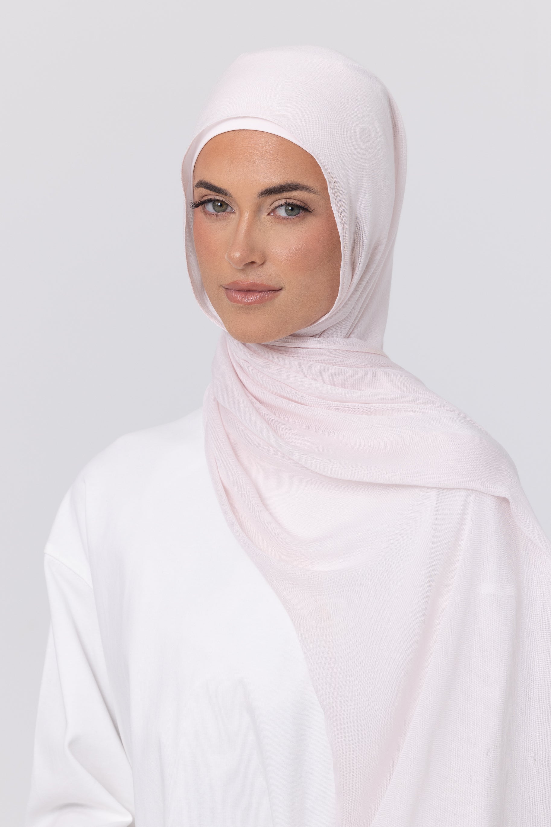 Single Stitched Modal Hijab Set - Ballerina