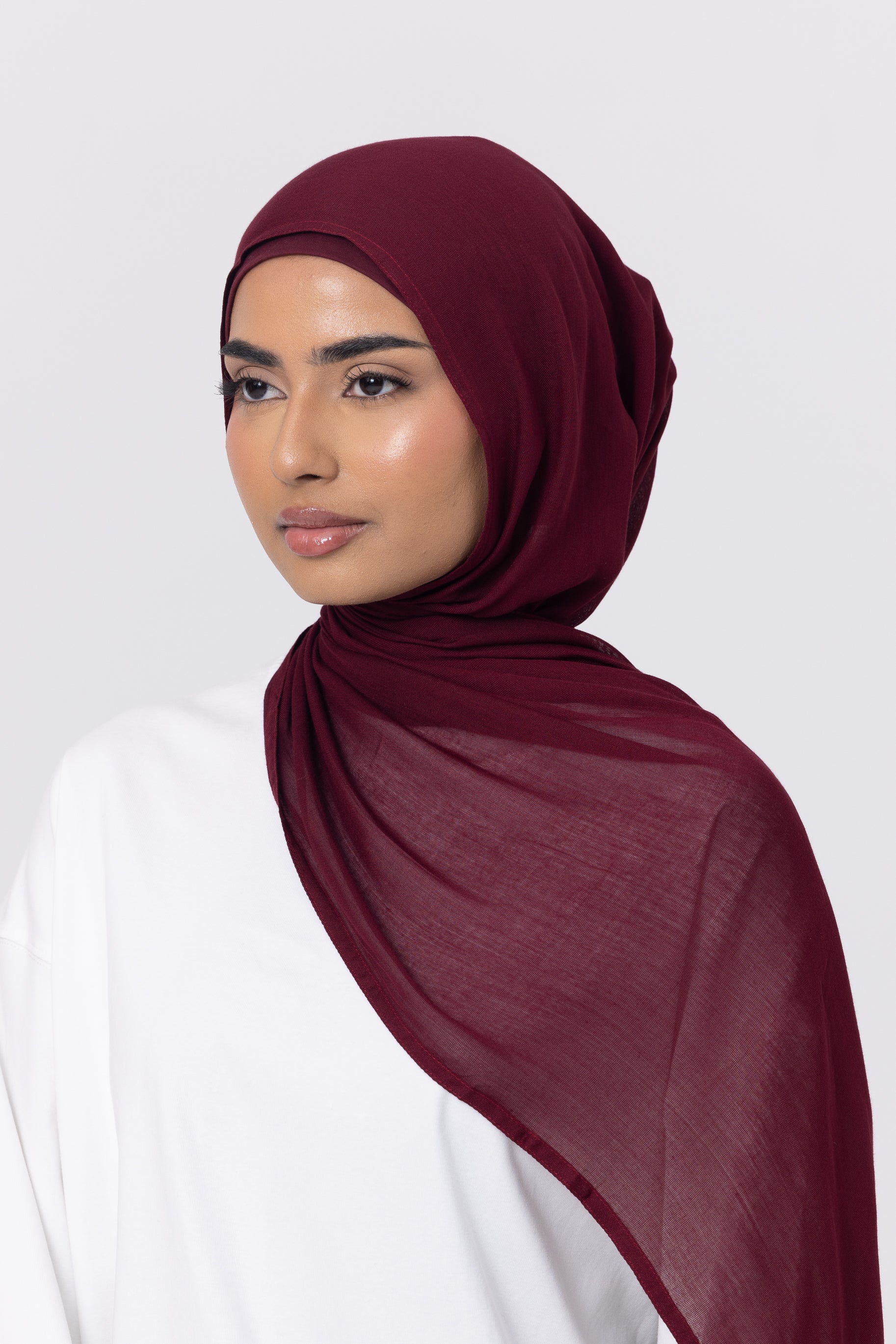 Double Stitched Modal Hijab Set - Rumman