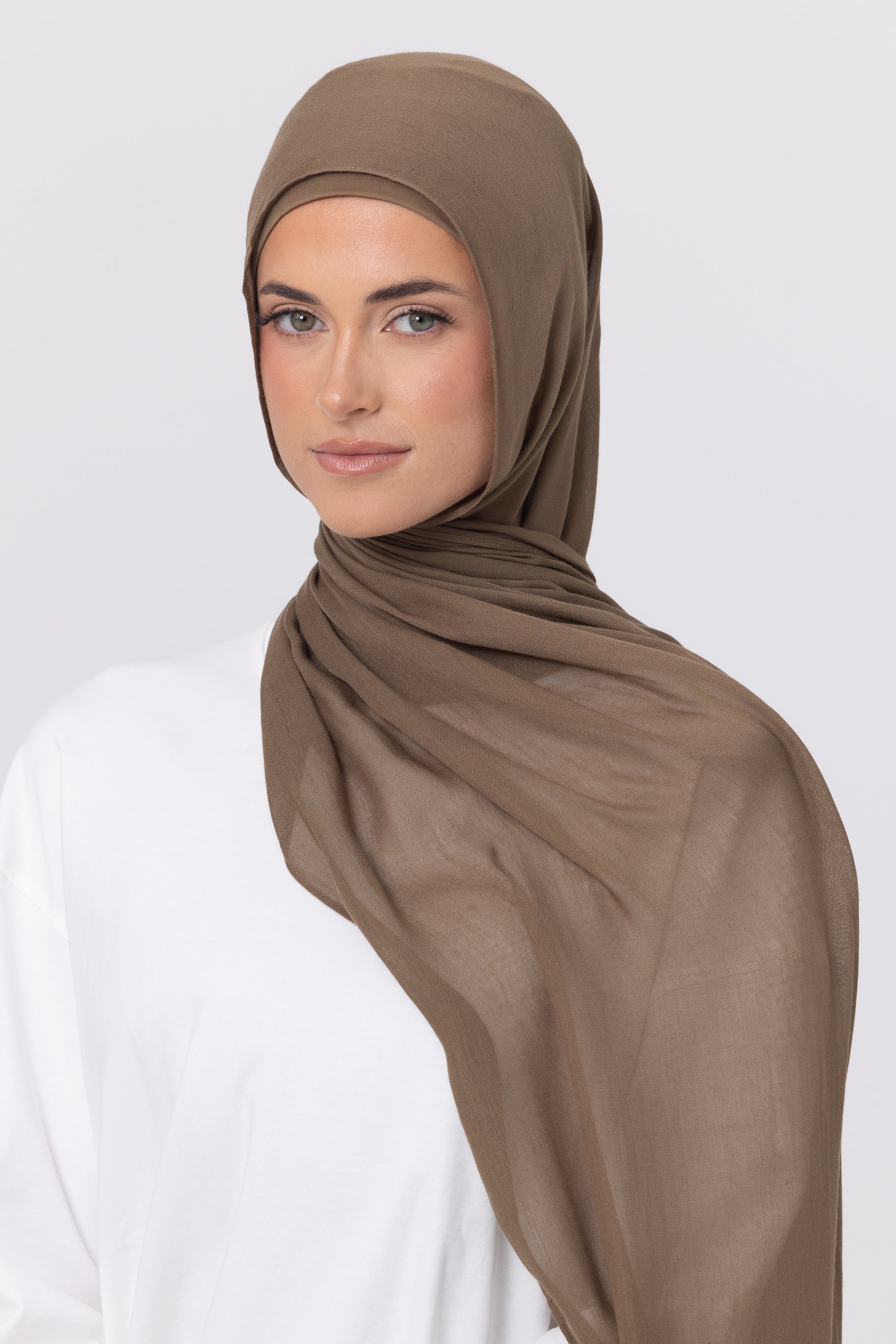 Single Stitched Modal Hijab Set - Zaytoun