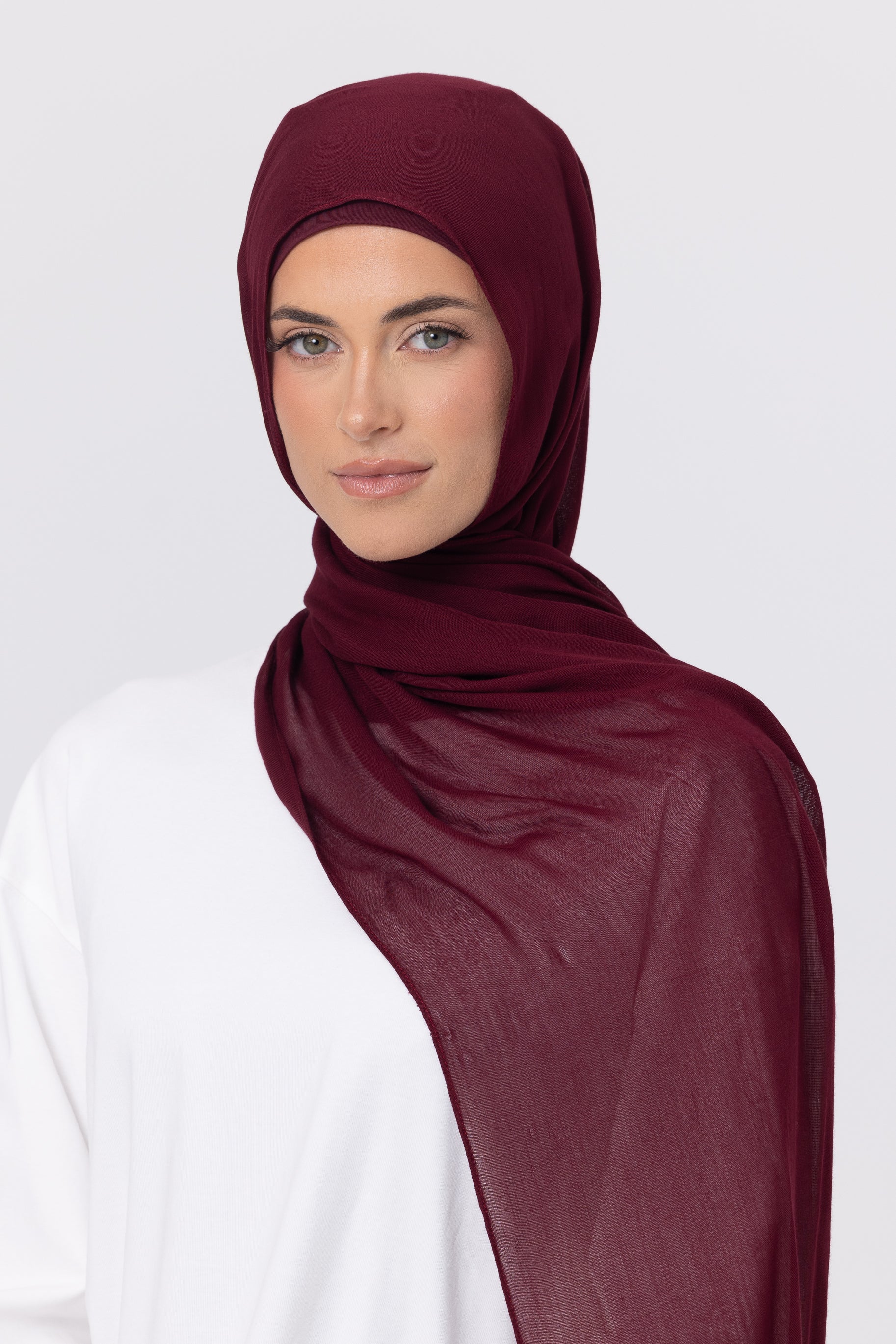 Single Stitched Modal Hijab Set - Rumman