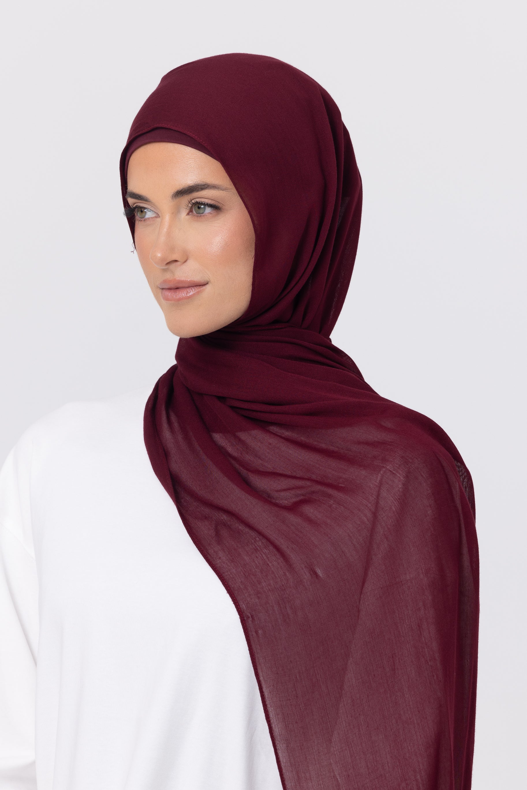 Single Stitched Modal Hijab Set - Rumman