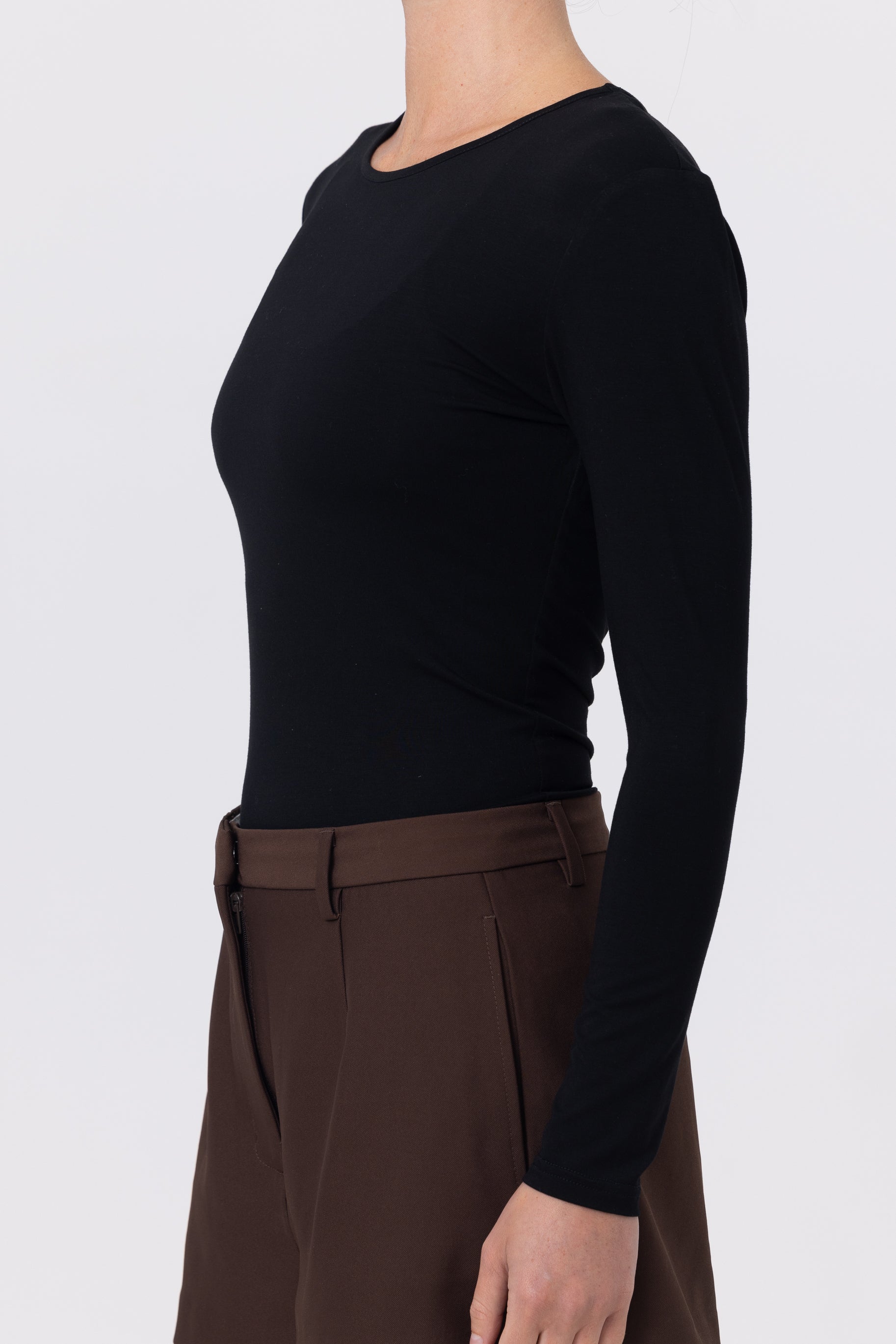 Jersey Body Top - Black