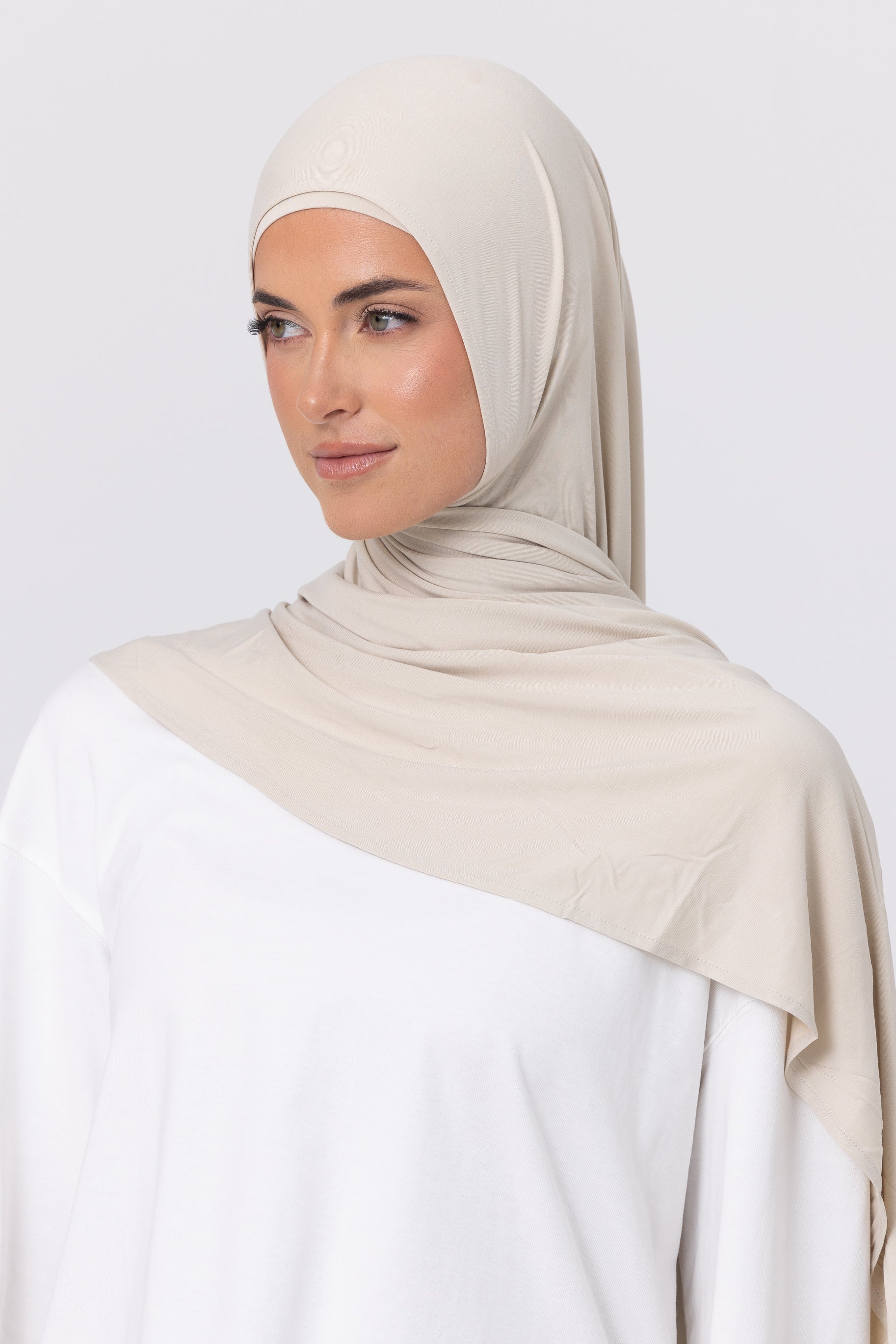 Instant Bamboo Jersey Wrap Set - Haze