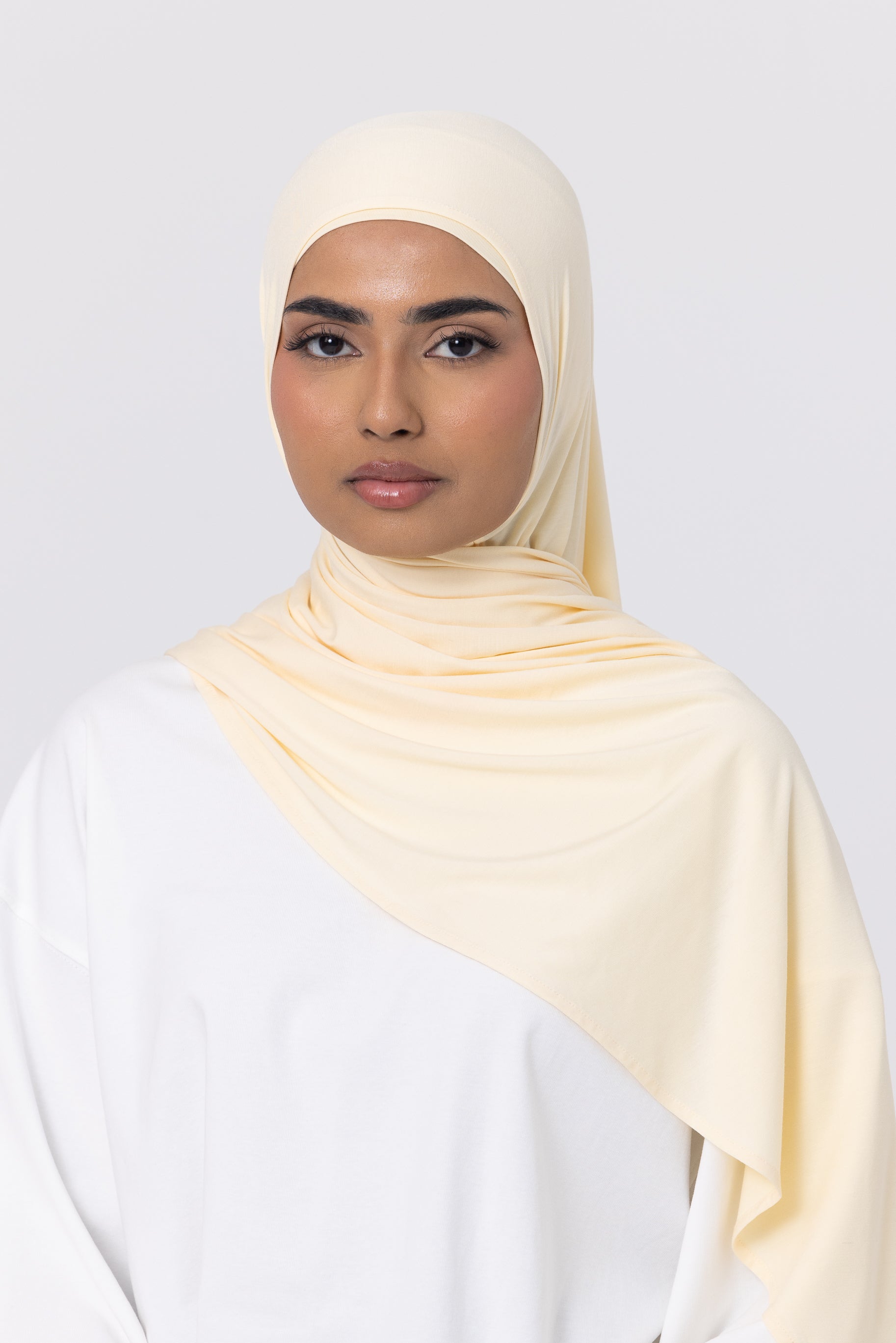 Bamboo Jersey Hijab Set - Mellow