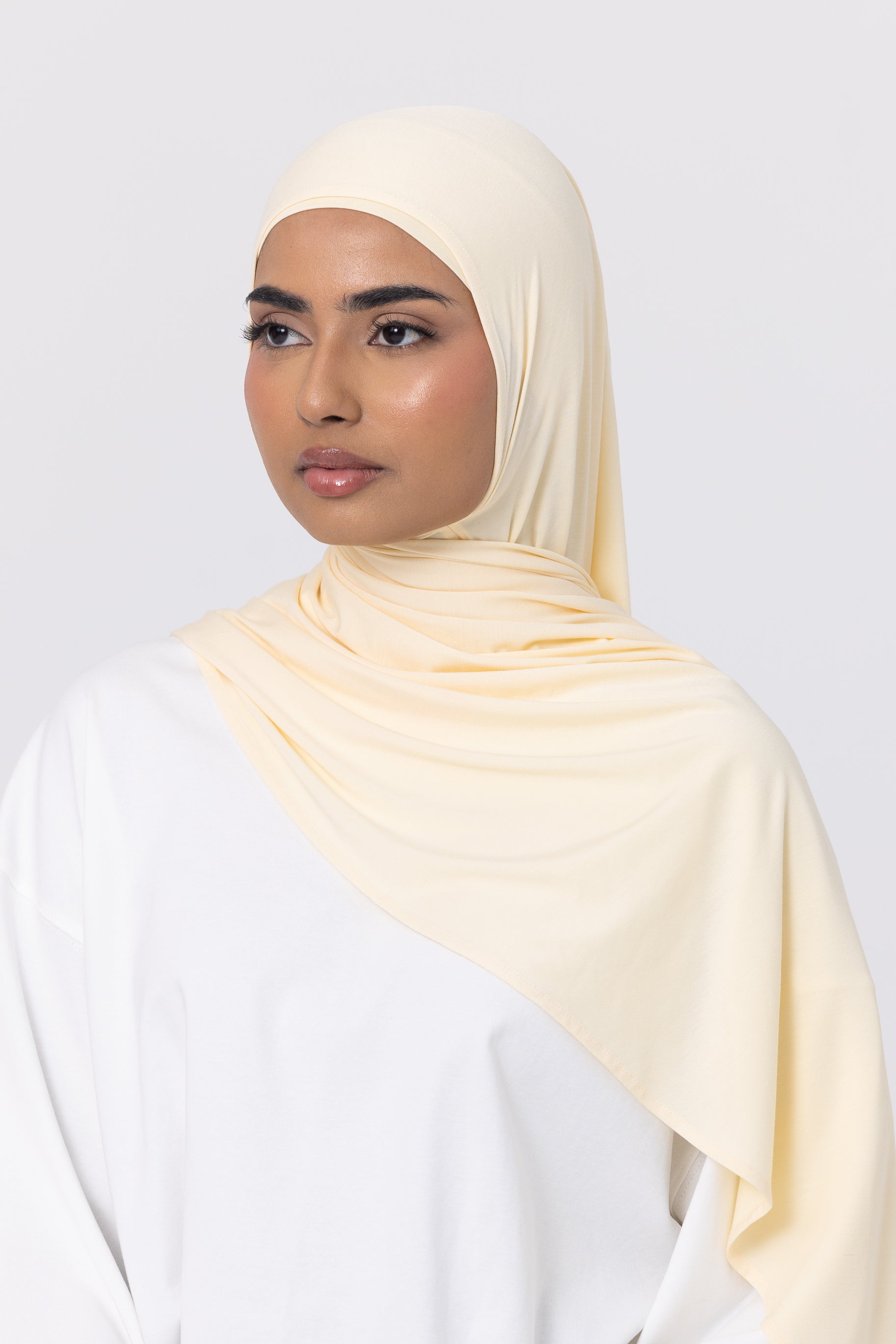 Bamboo Jersey Hijab Set - Mellow