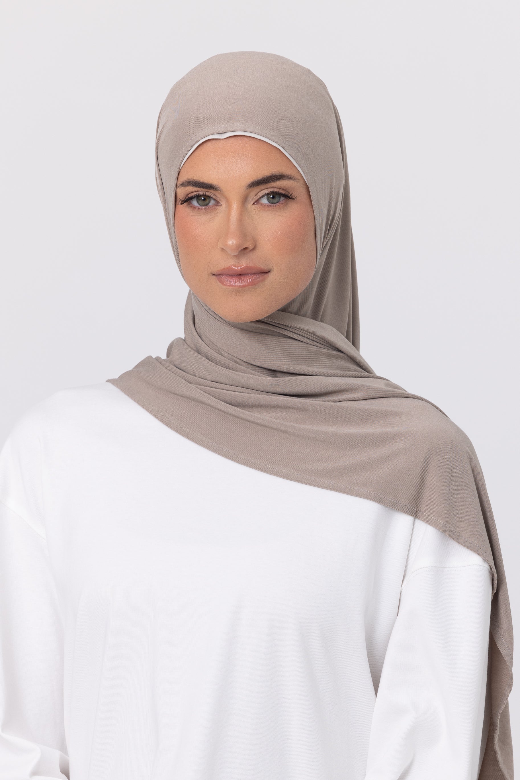 Instant Bamboo Jersey Wrap Set - Dune