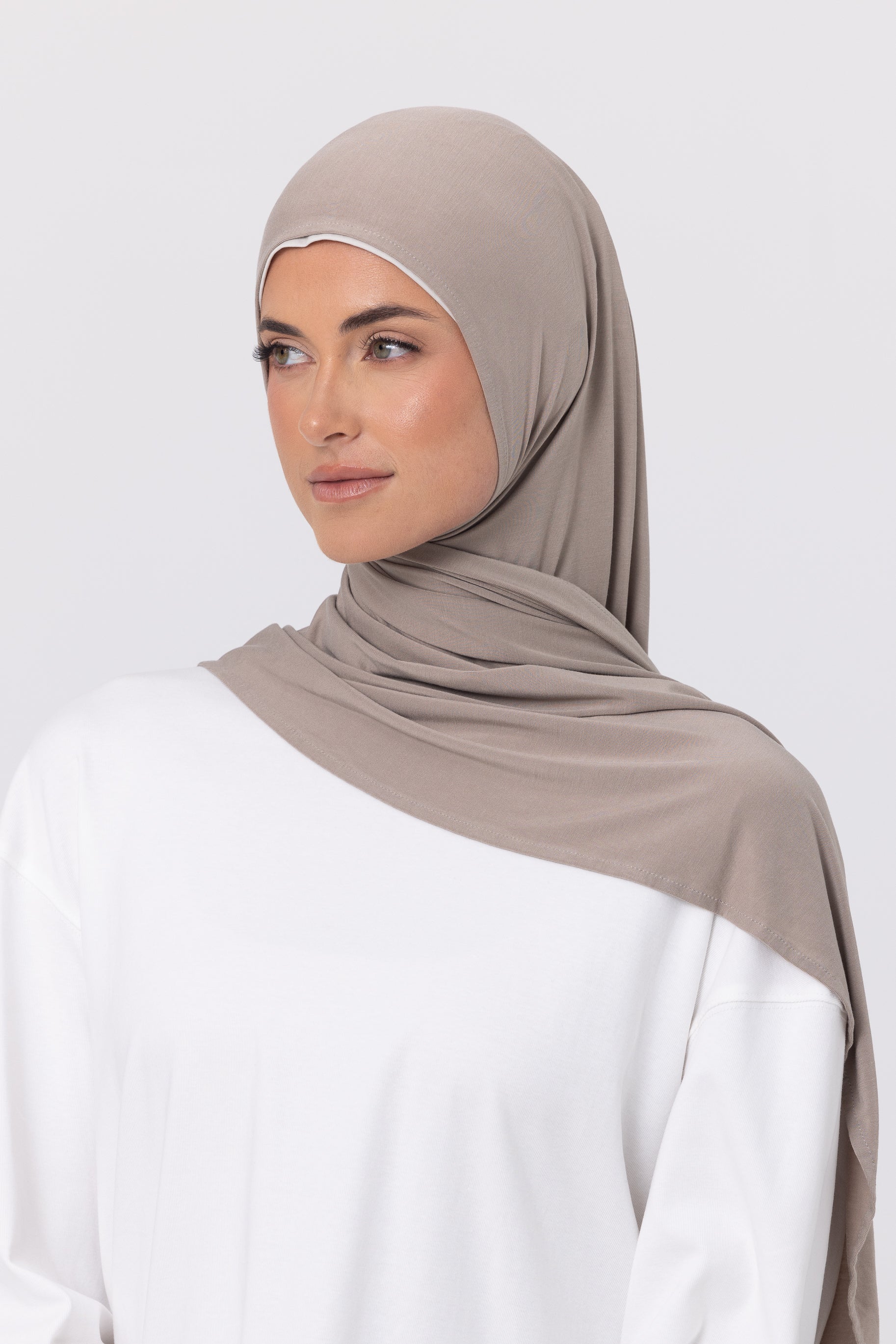 Instant Bamboo Jersey Wrap Set - Dune