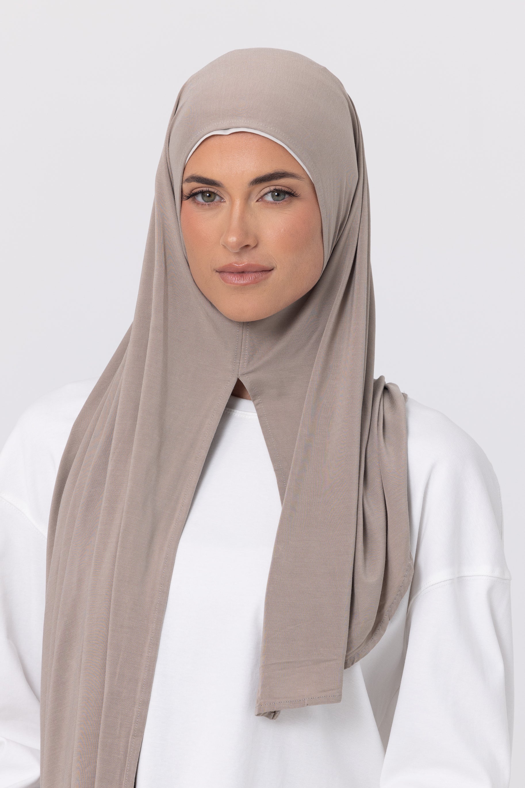 Instant Bamboo Jersey Wrap Set - Dune