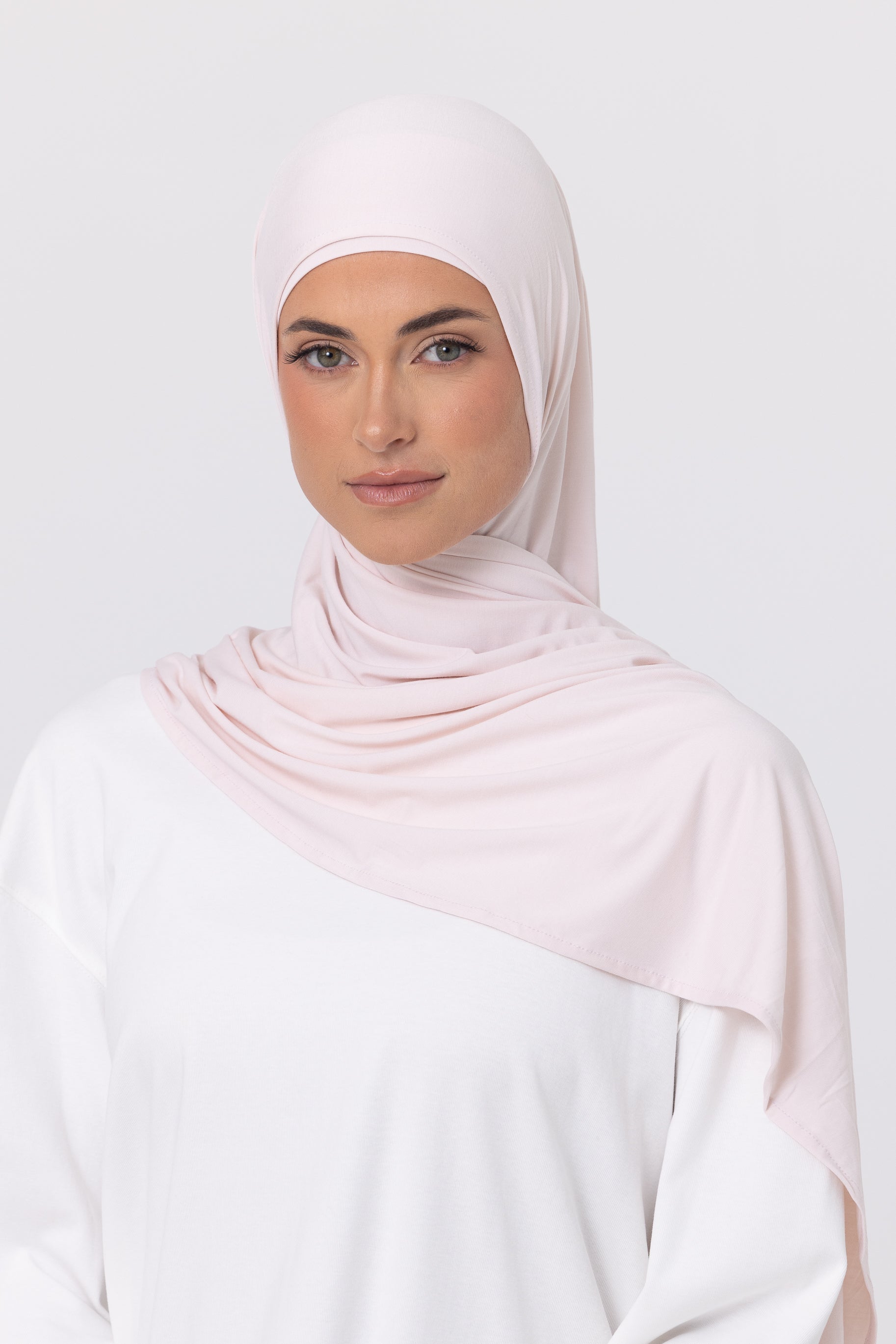 Instant Bamboo Jersey Wrap Set - Rosewater