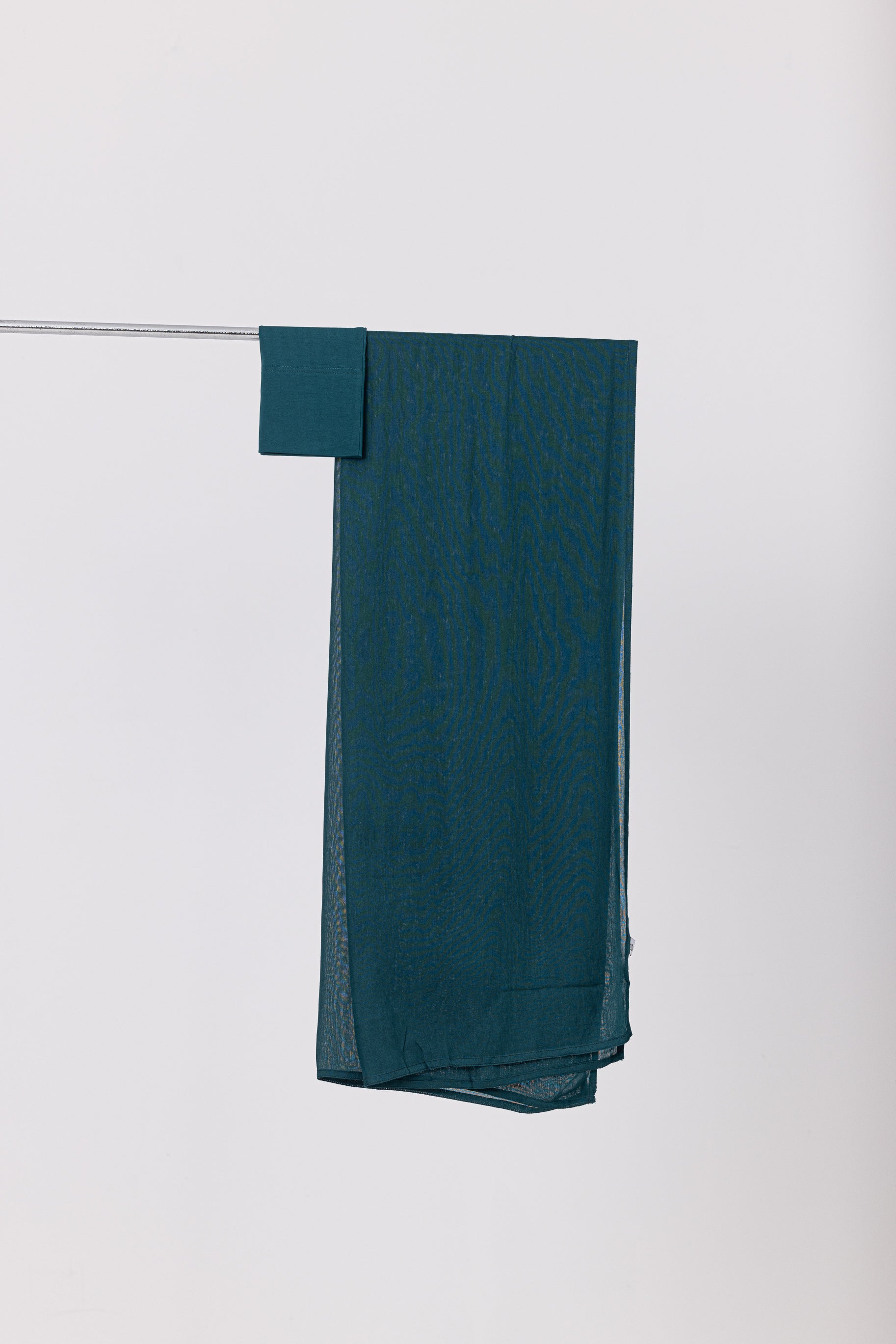 Double Stitched Modal Hijab Set - Emerald