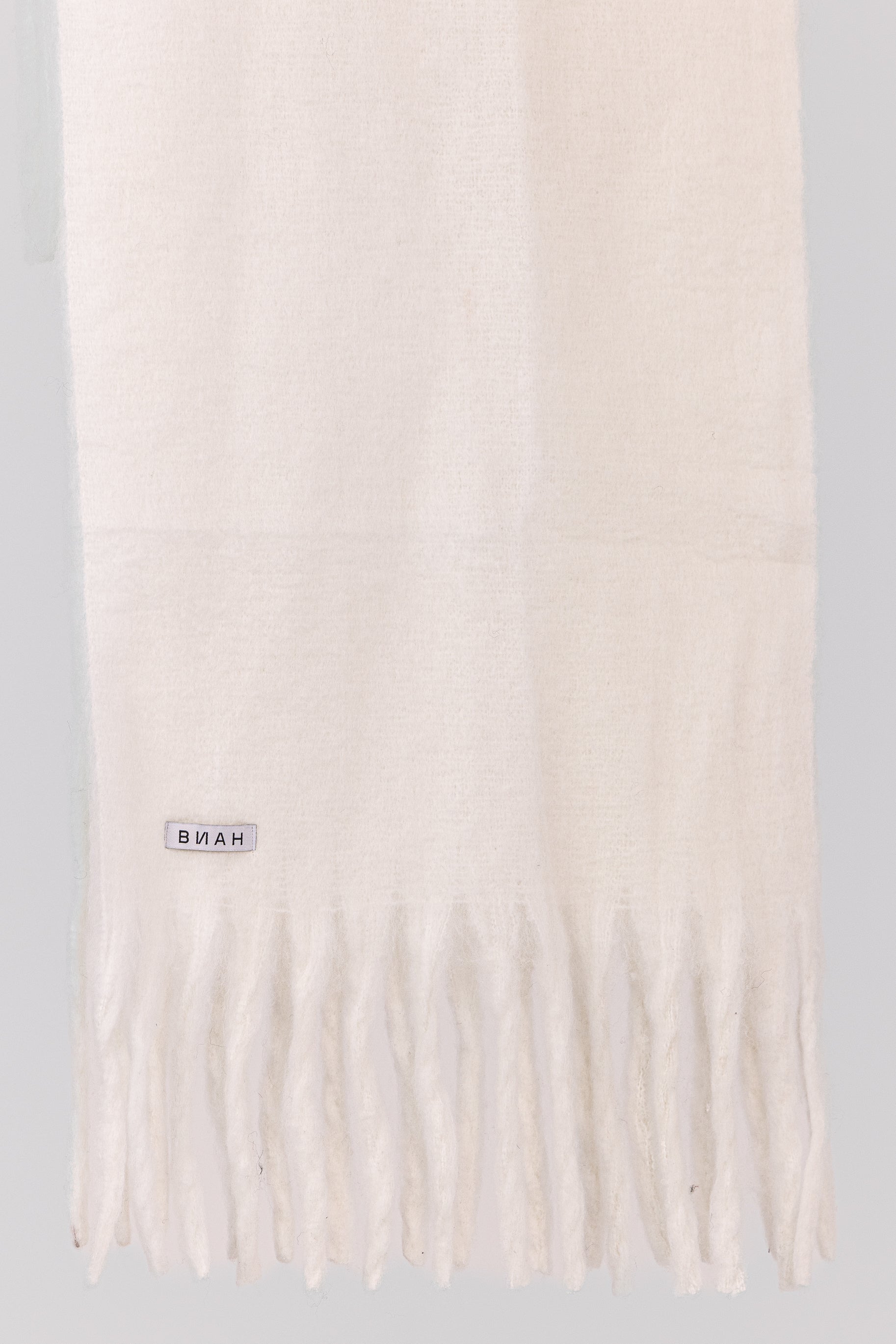 Chunky Winter Scarf - Snow
