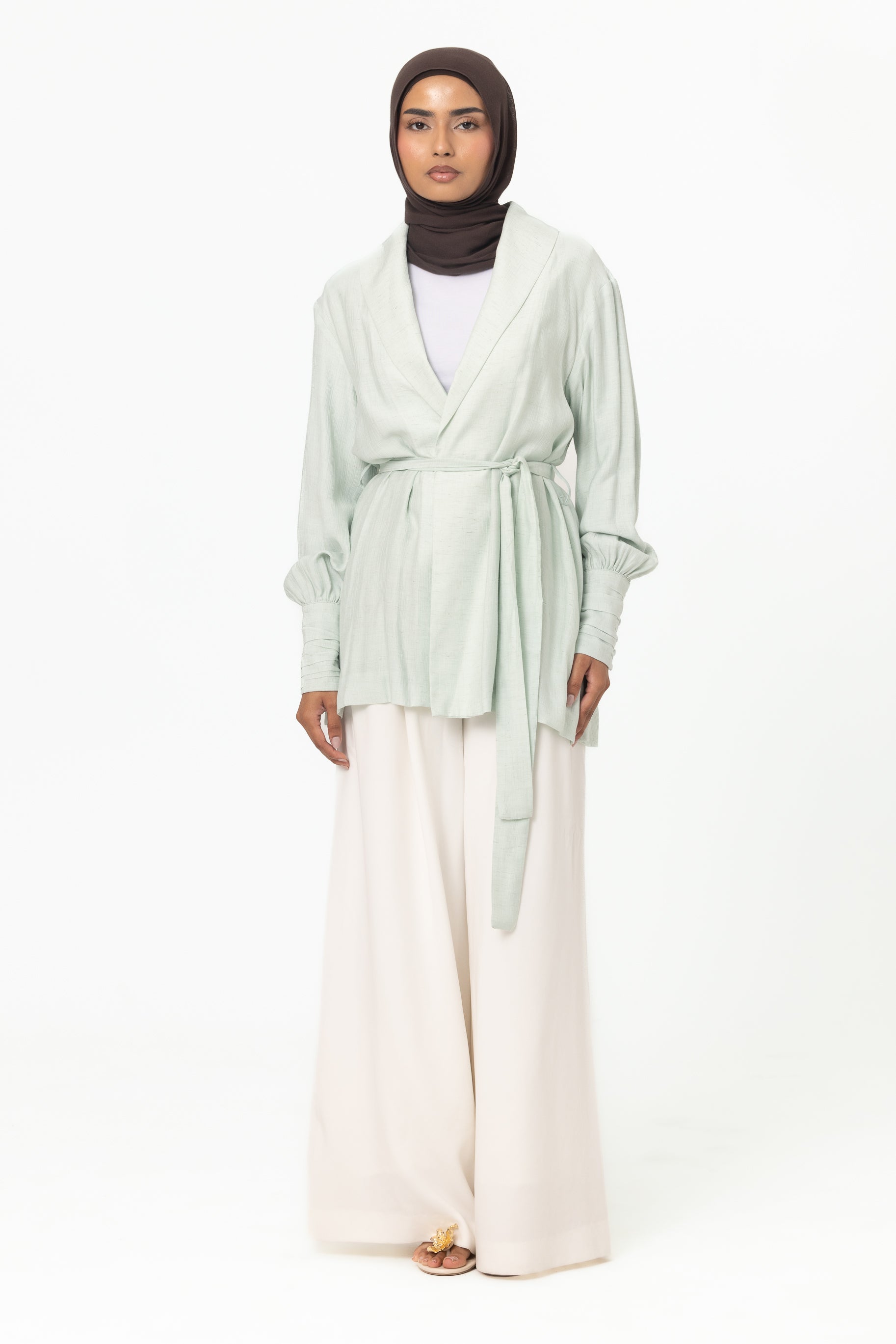 Noelle Open Top - Mint