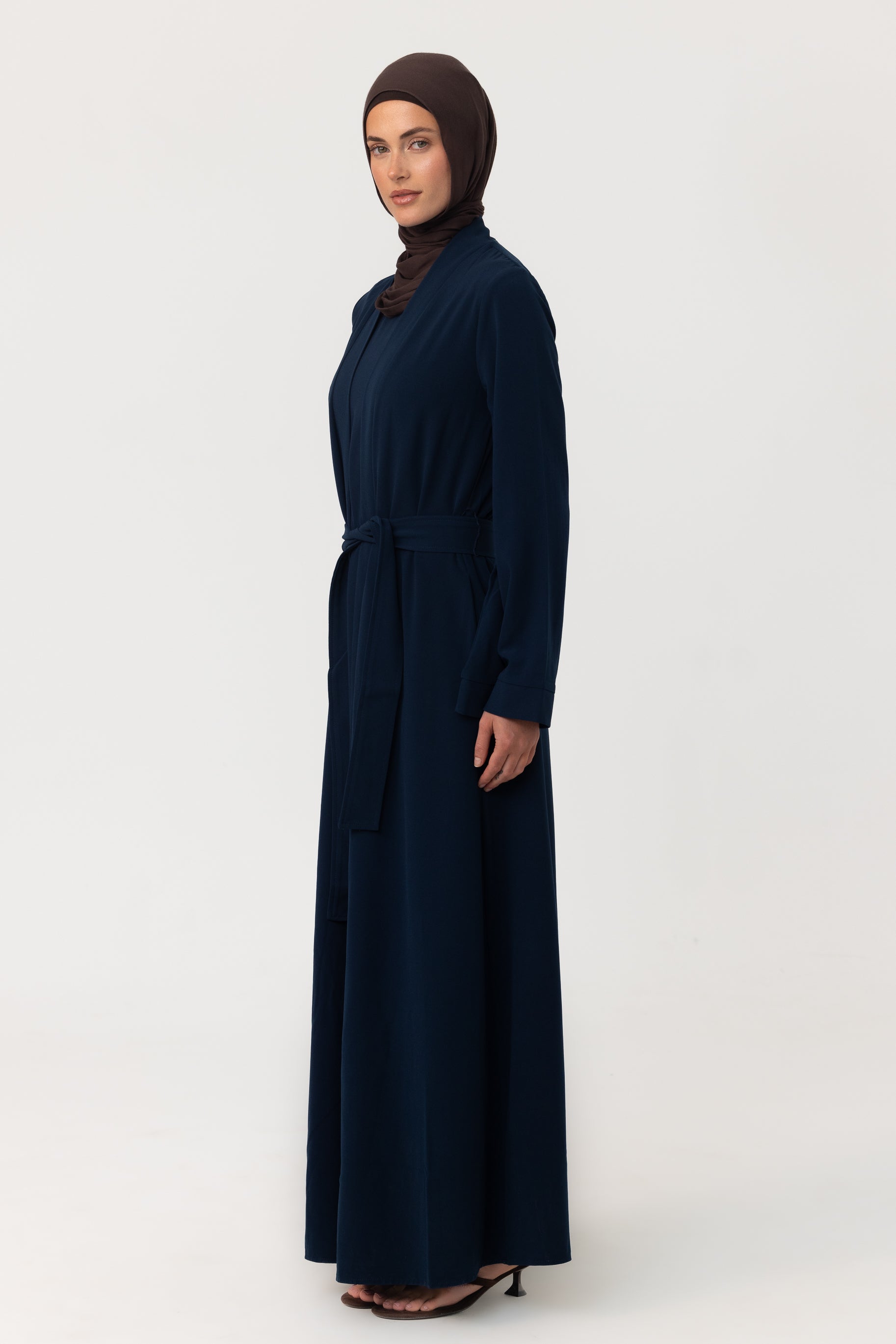 Dusk Abaya Set - Deep Teal