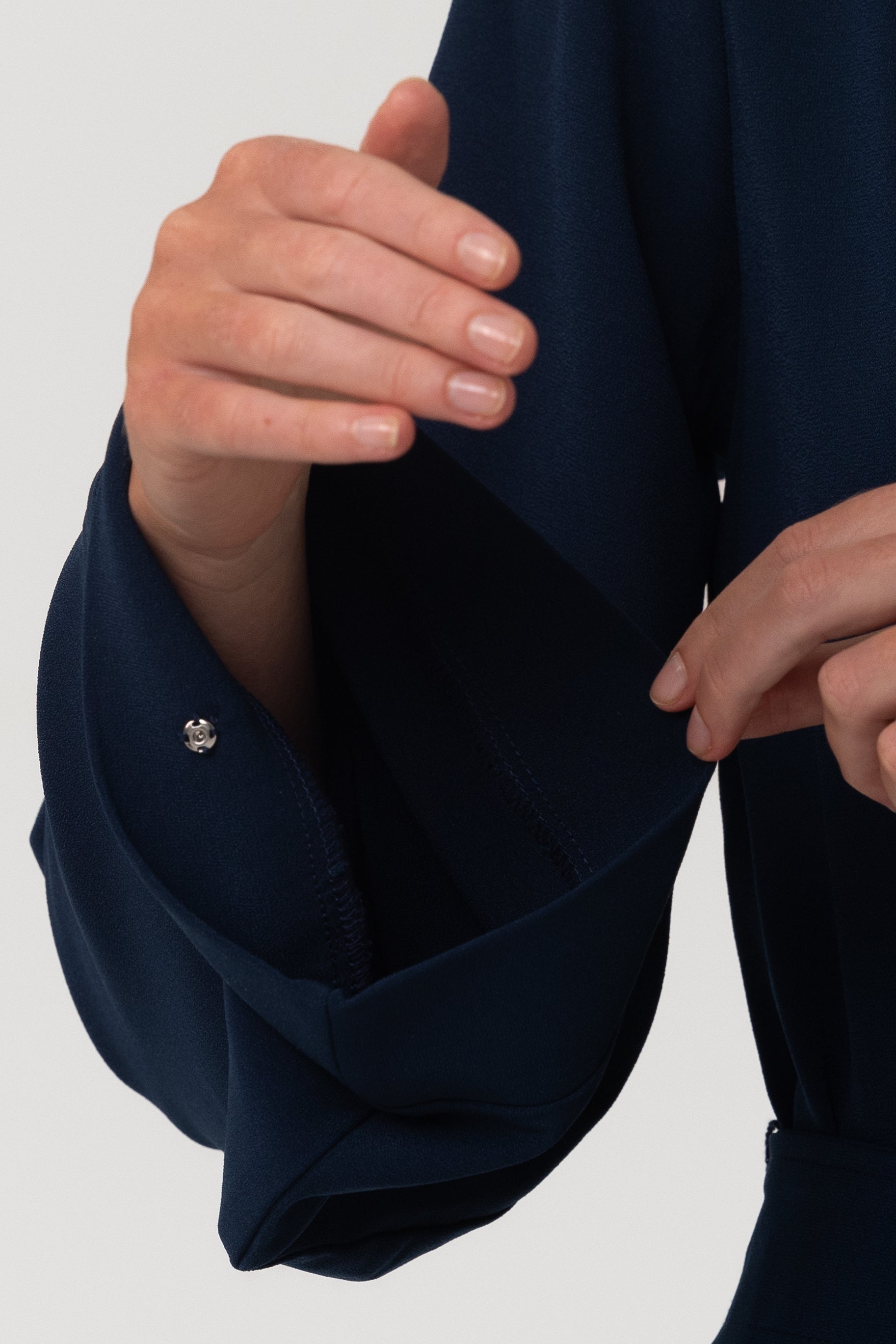 Dusk Abaya Set - Deep Teal