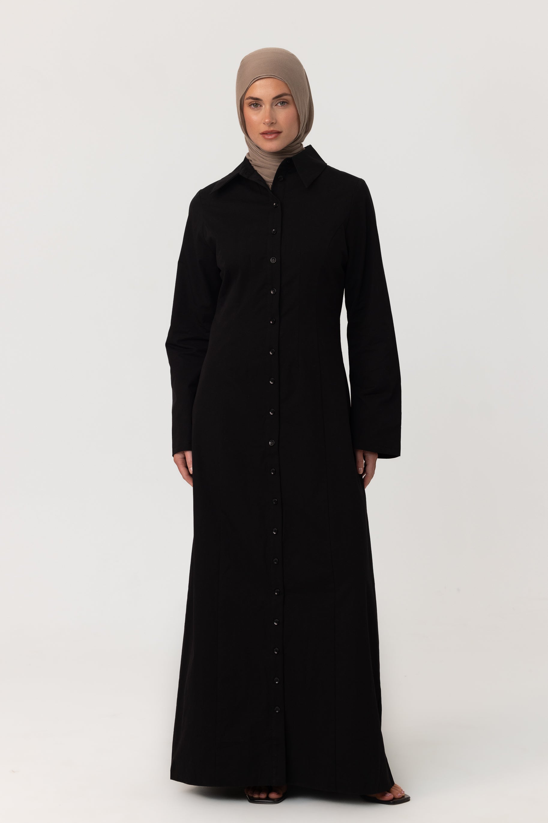 Sunday Shirt Dress - Black