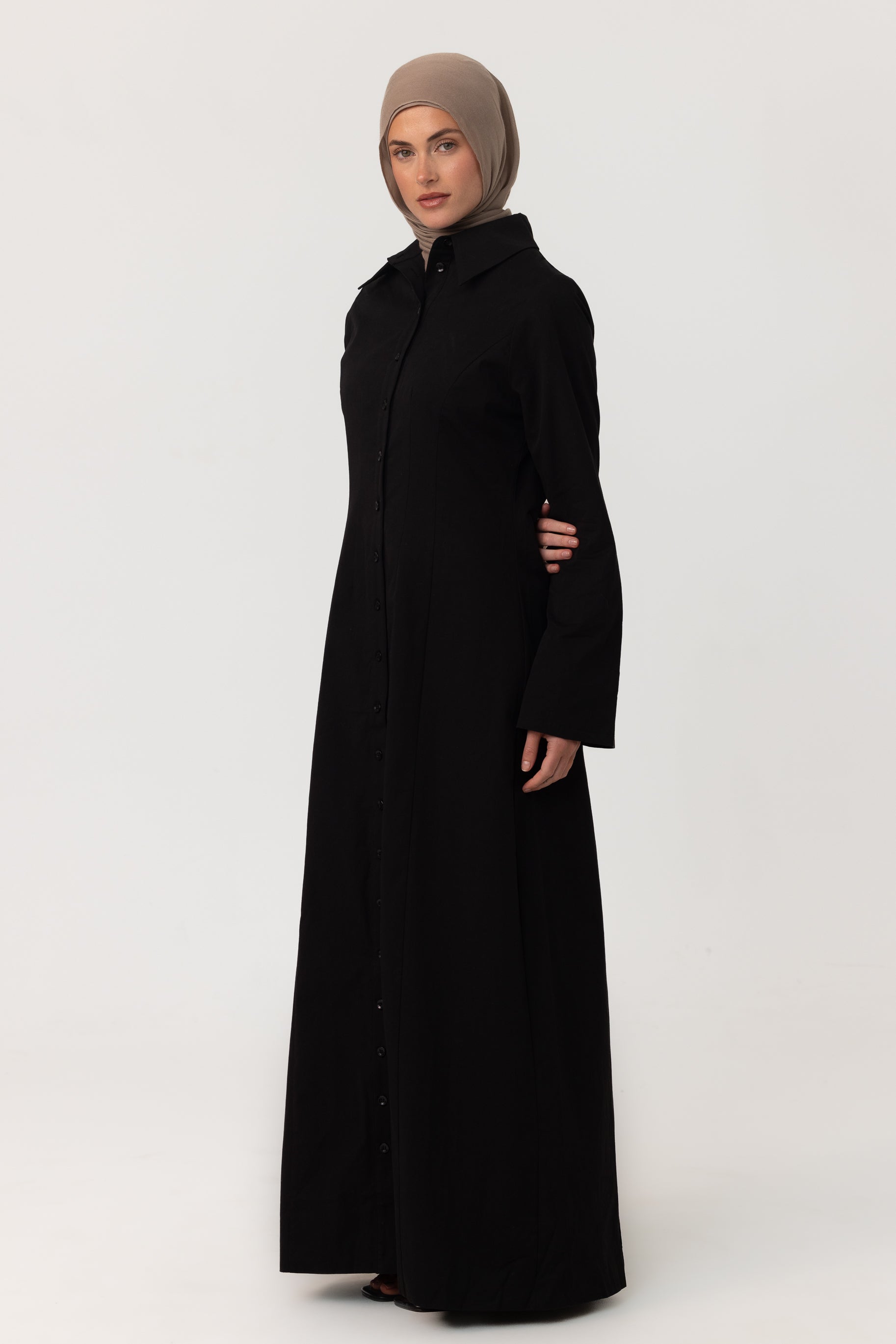 Sunday Shirt Dress - Black