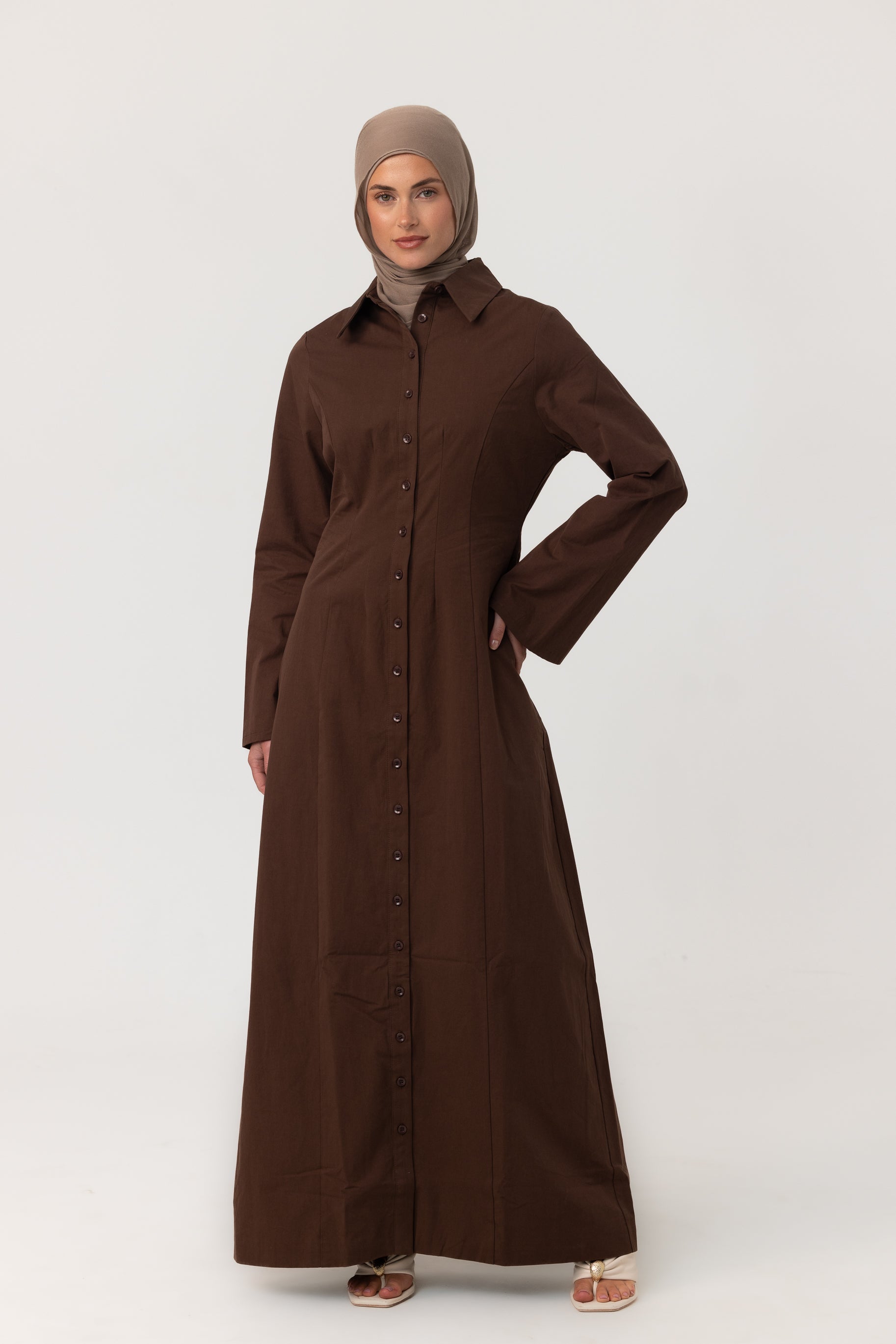 Sunday Shirt Dress - Espresso