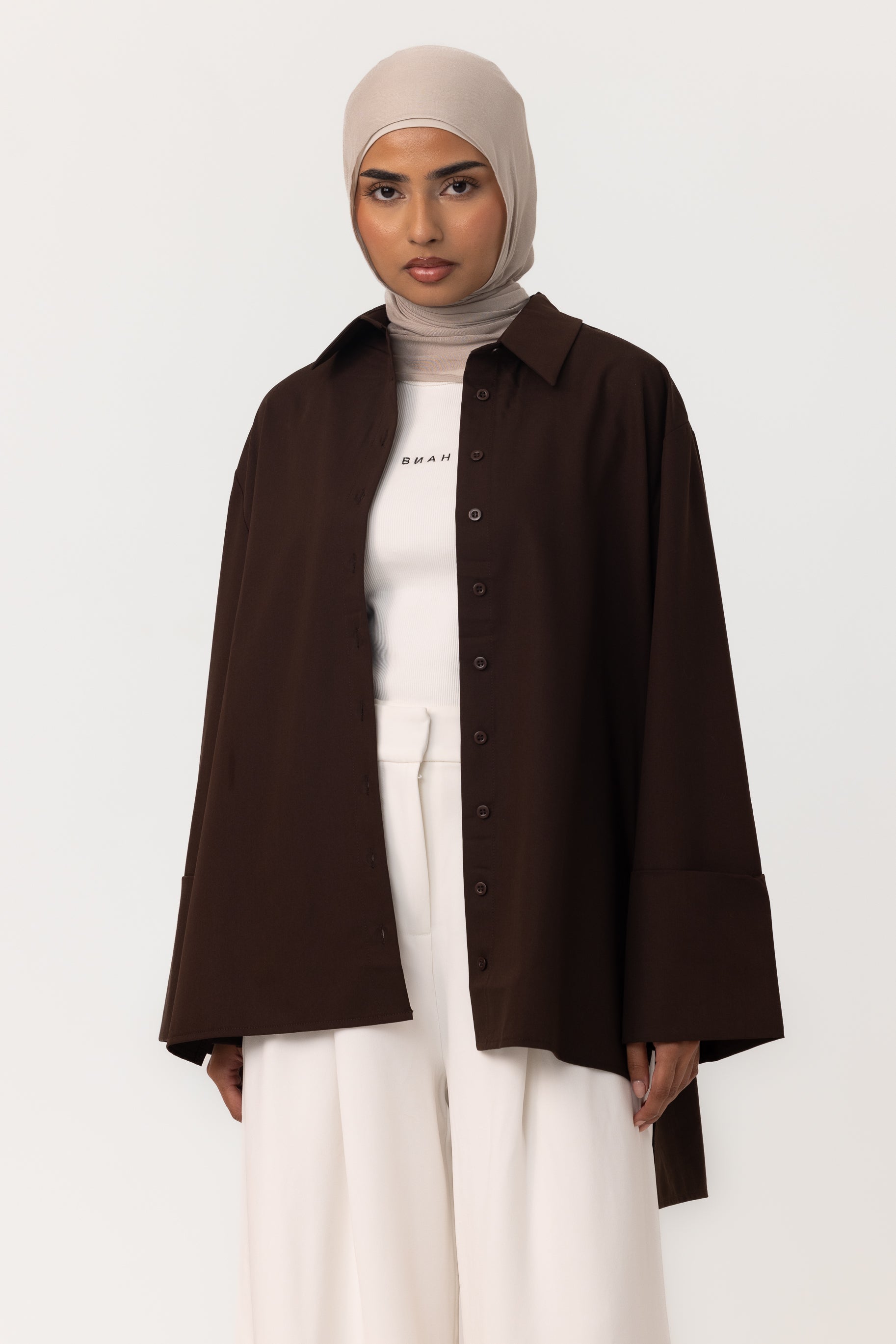 Dune Shirt - Chocolate