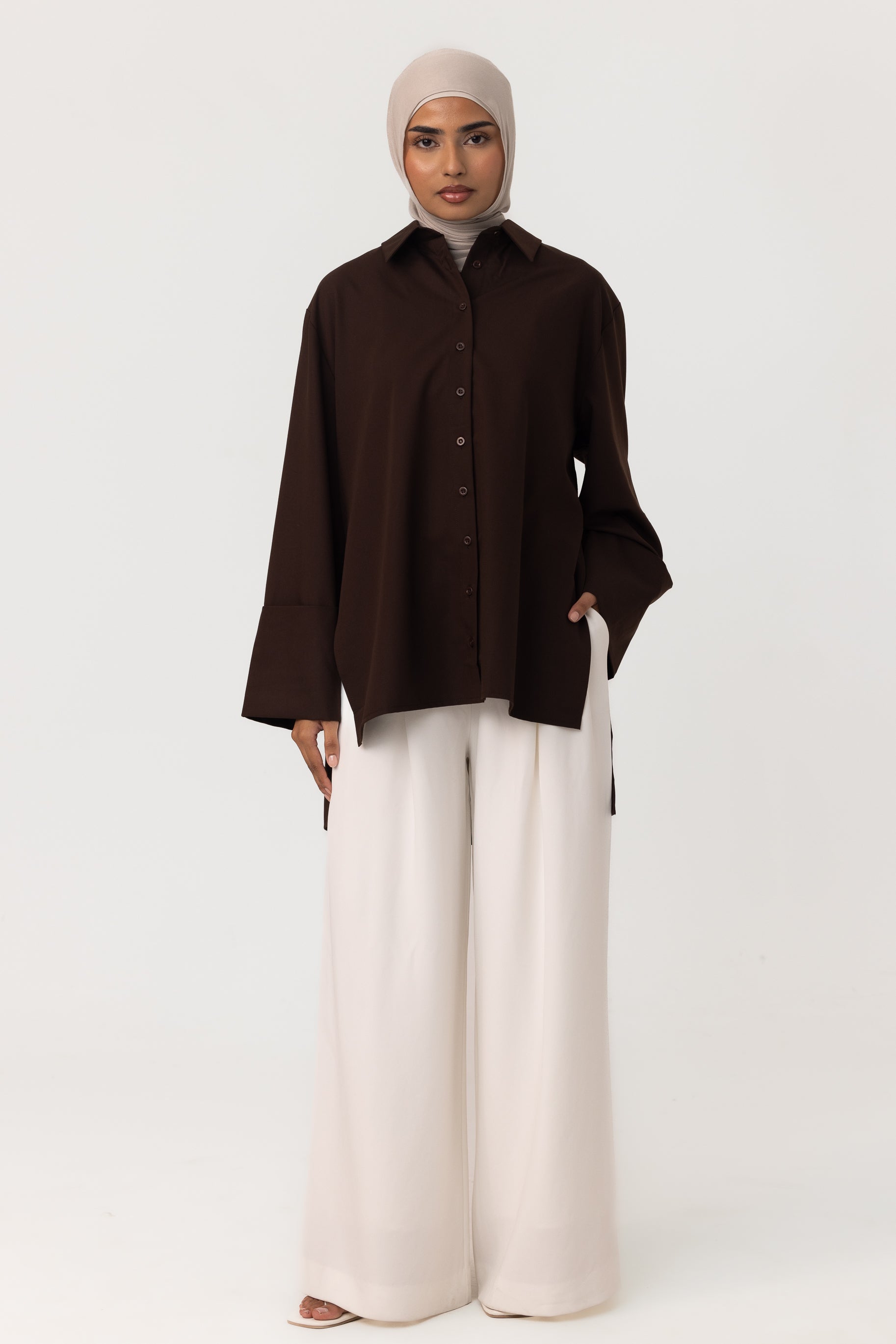 Dune Shirt - Chocolate