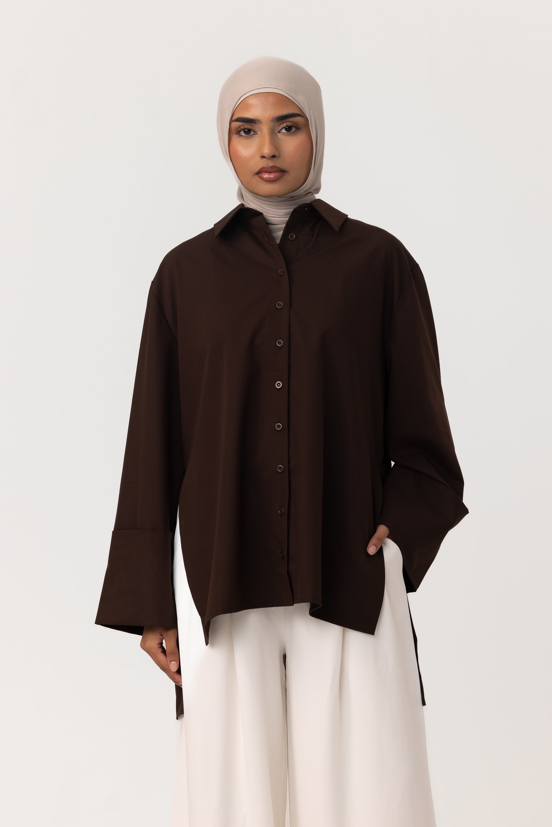 Dune Shirt - Chocolate