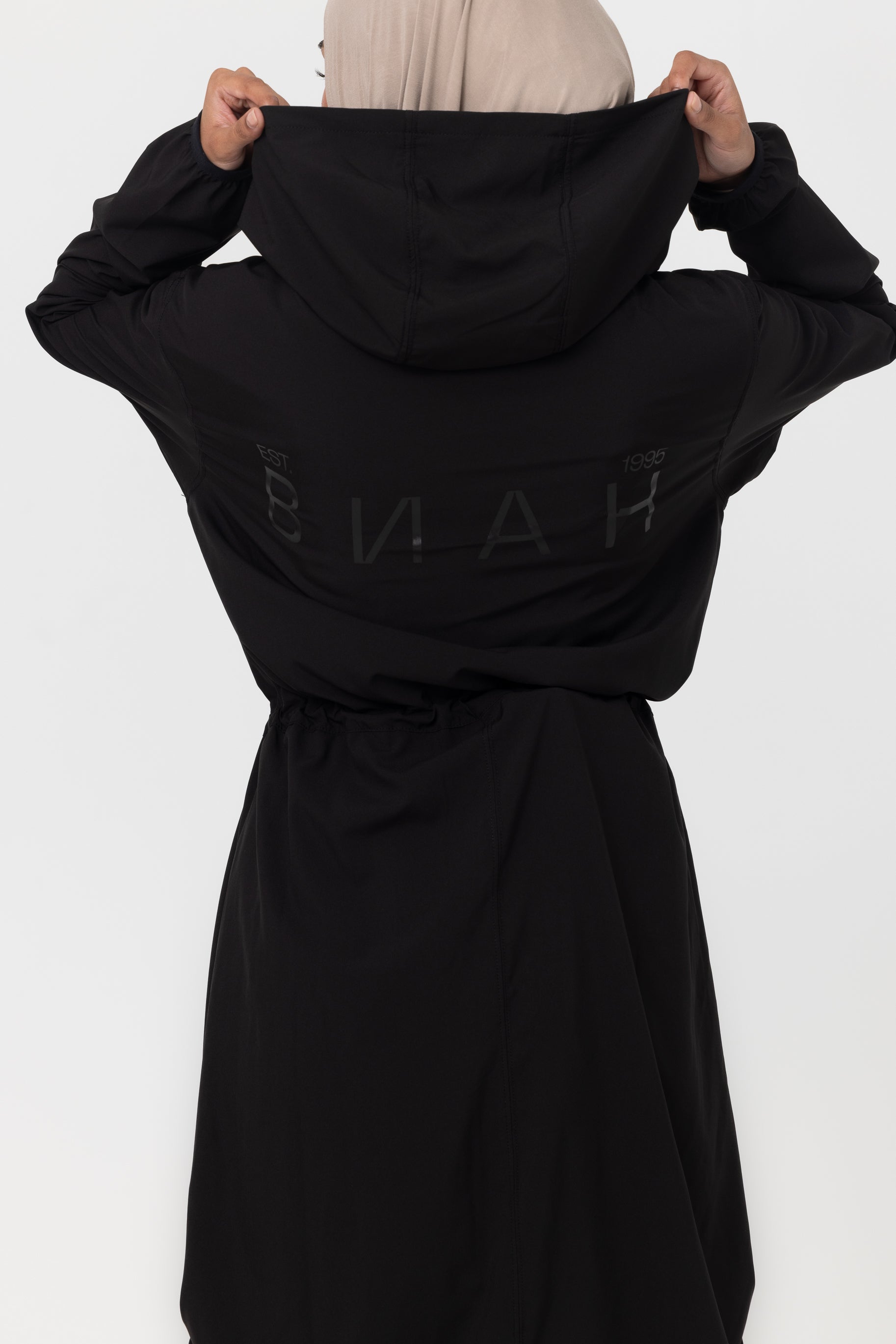 Women's Sports Trench - Black