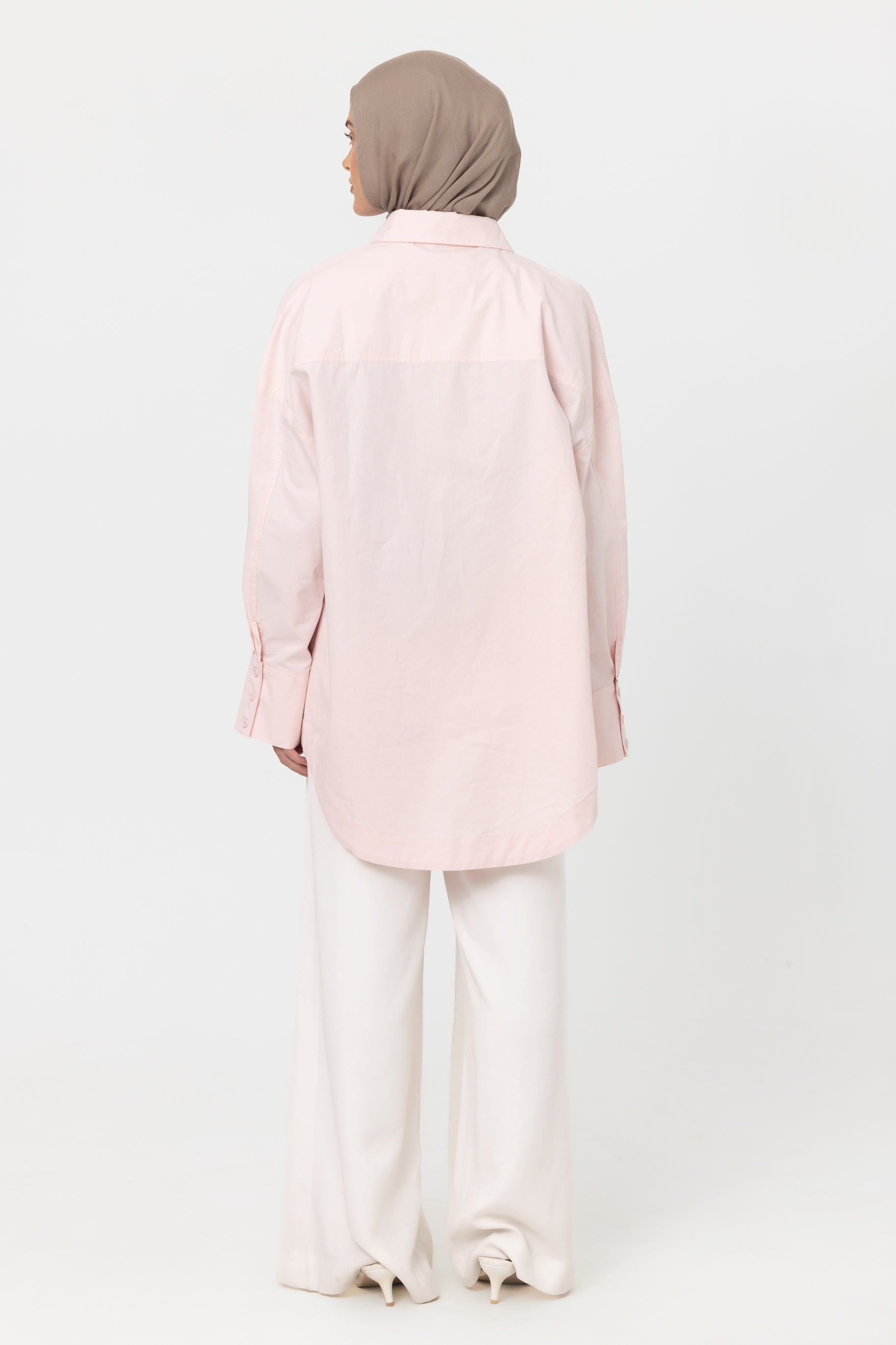 The Ayah Shirt - Petal Pink