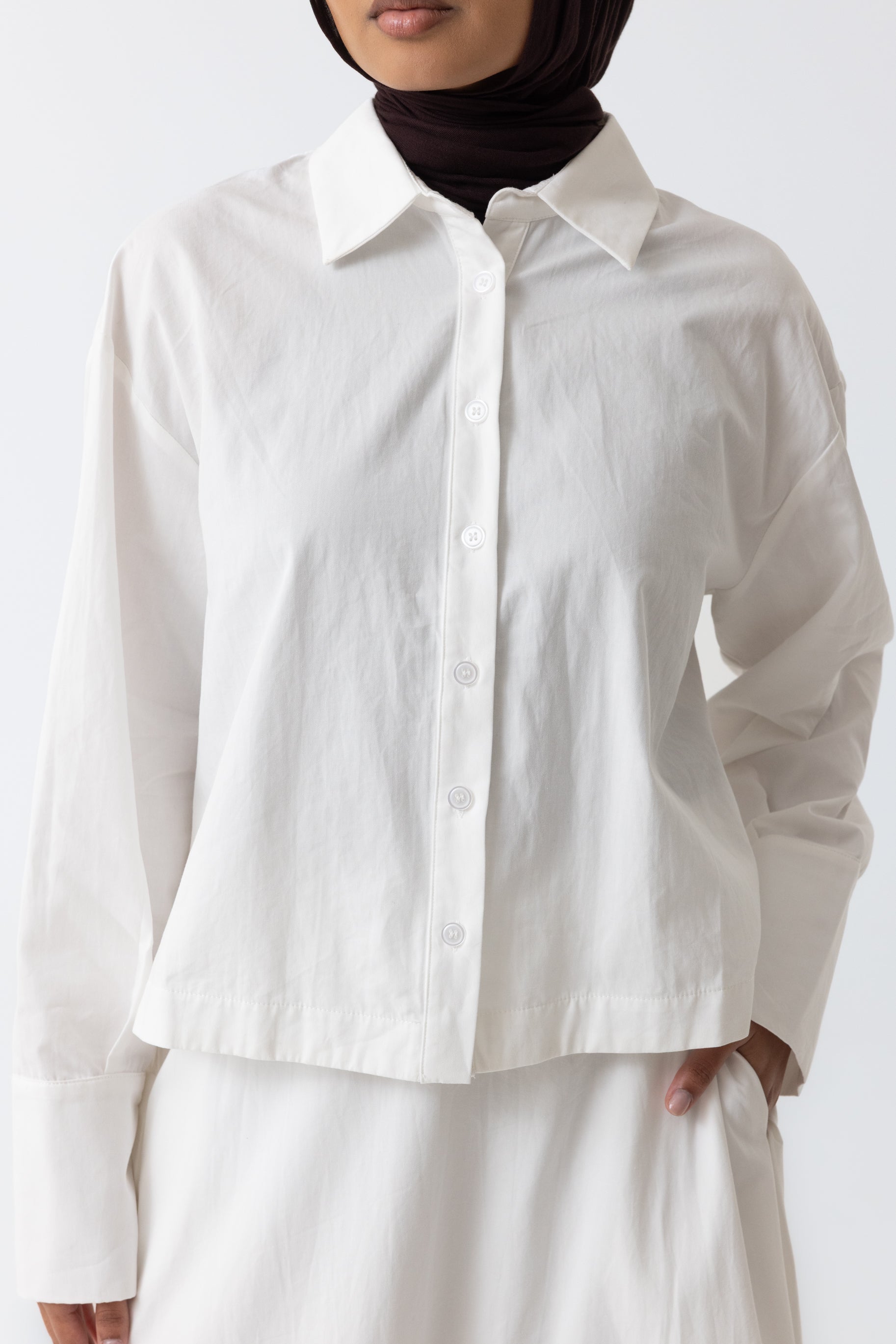 Sydney Button Up Shirt - White