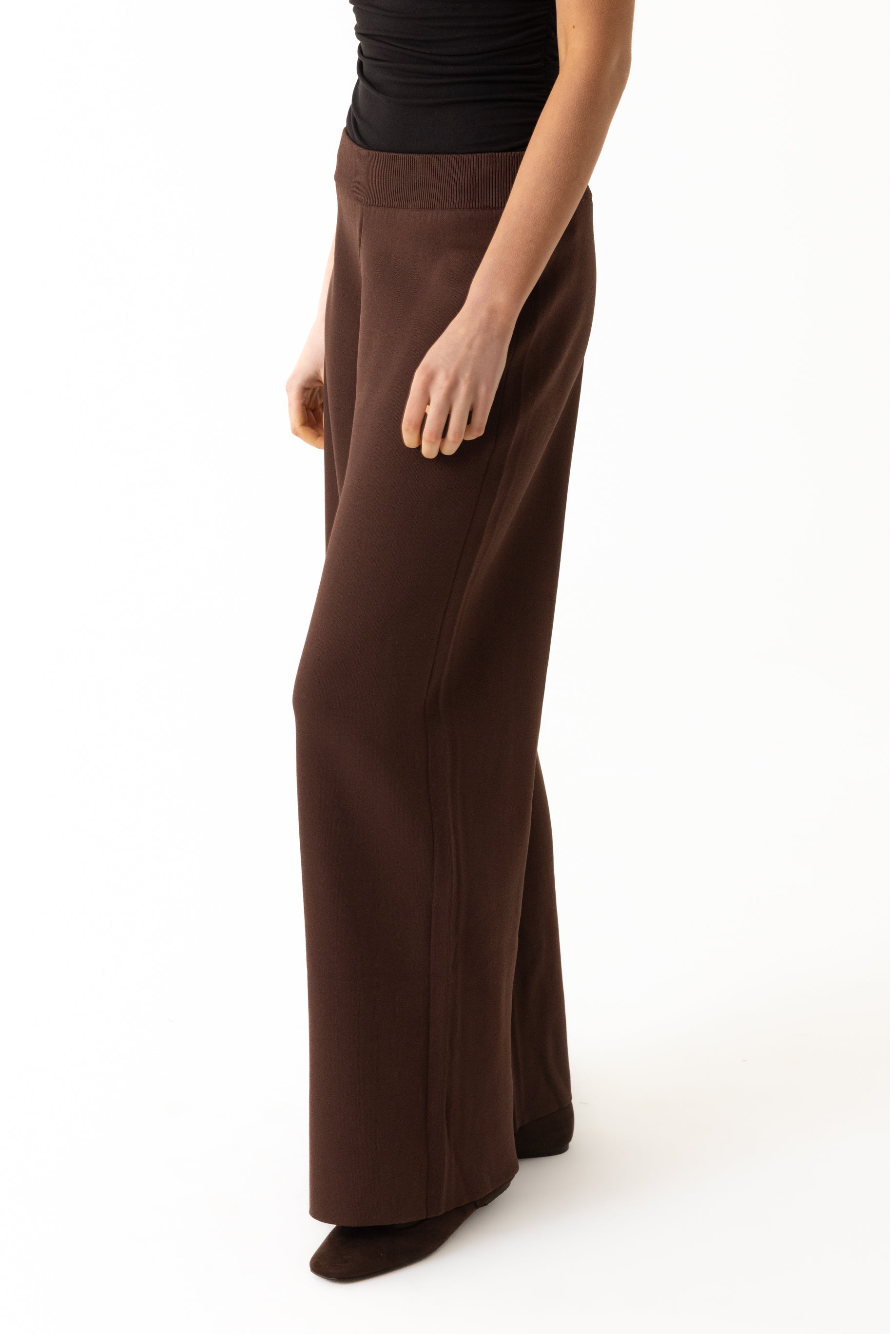 Mya Knit Pants - Espresso