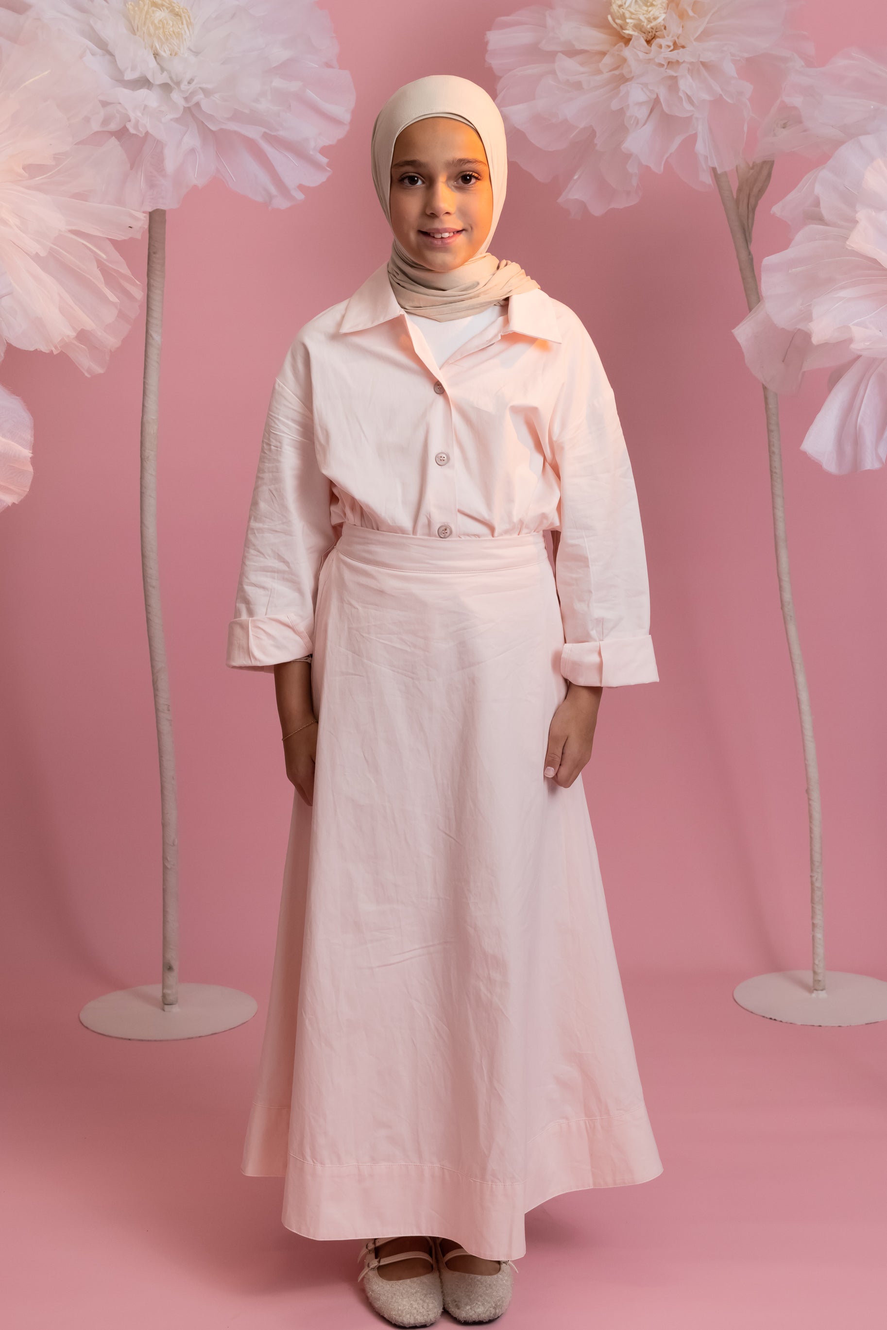 Mini Sydney Skirt - Pearl Pink