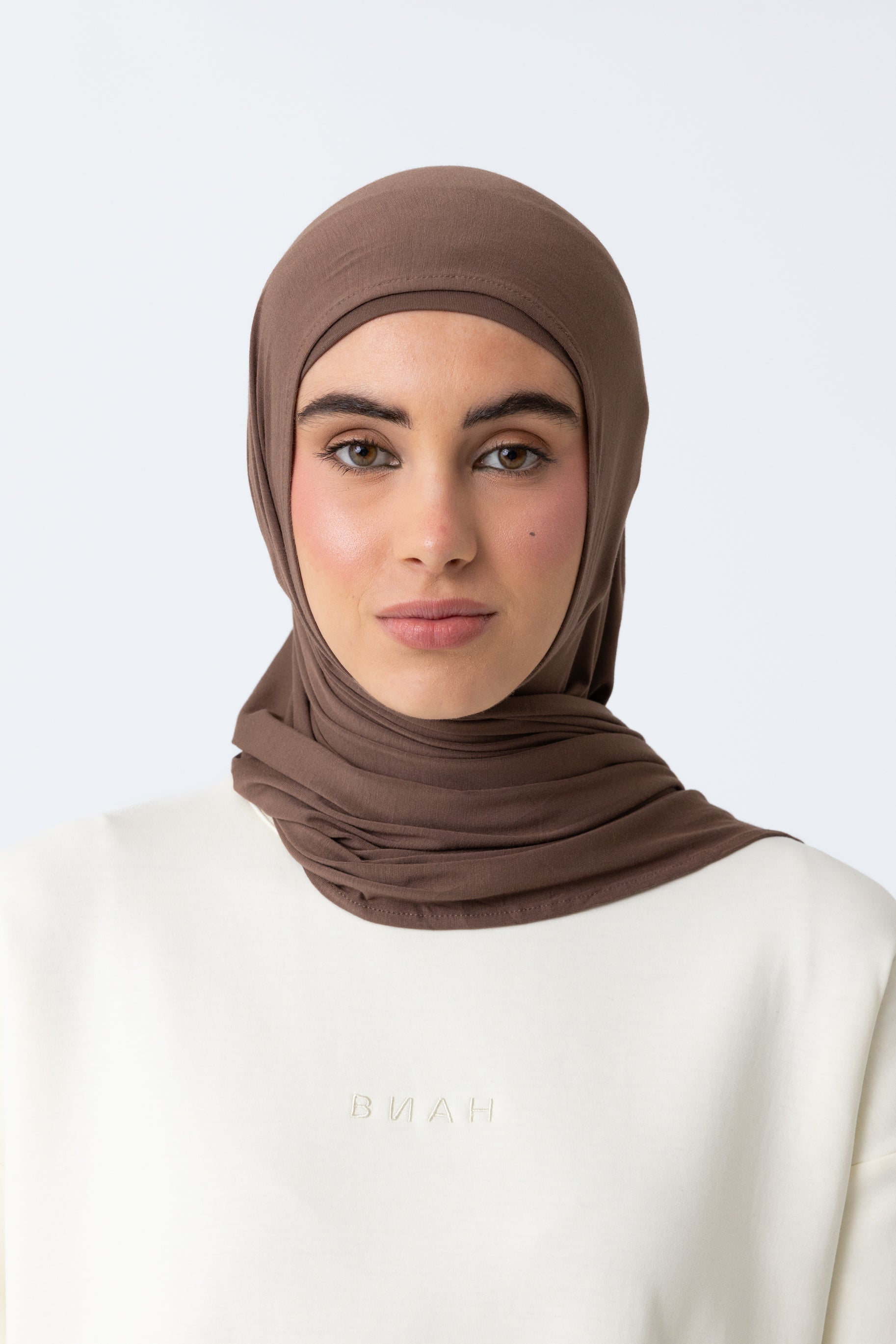 Instant Bamboo Jersey Wrap Set - Walnut