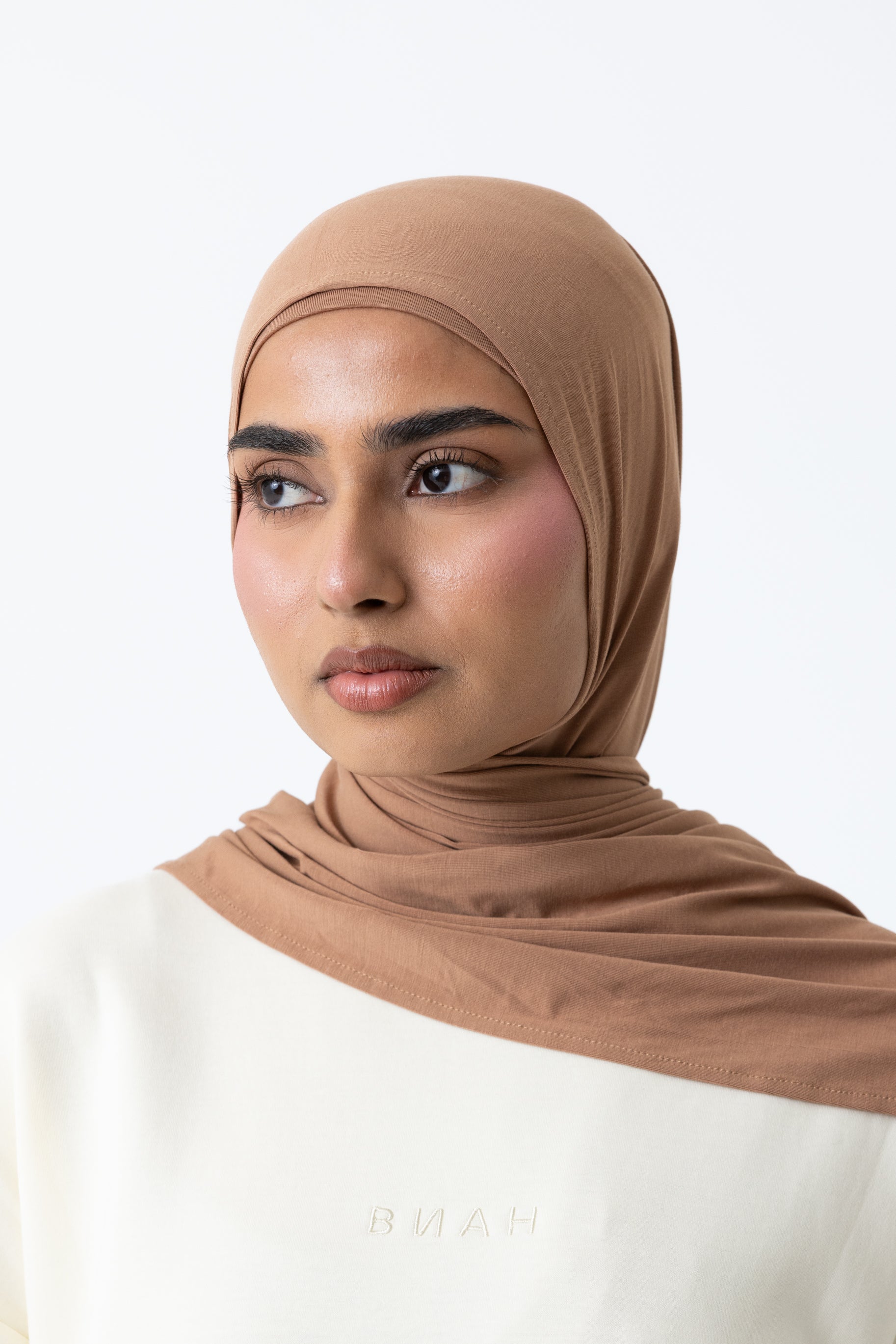 Bamboo Jersey Hijab Set - Sahara