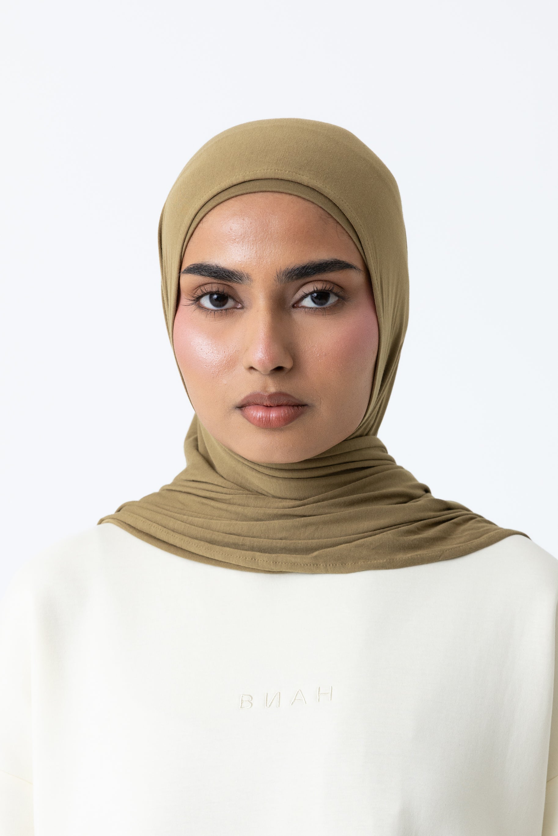 Bamboo Jersey Hijab Set - Grove