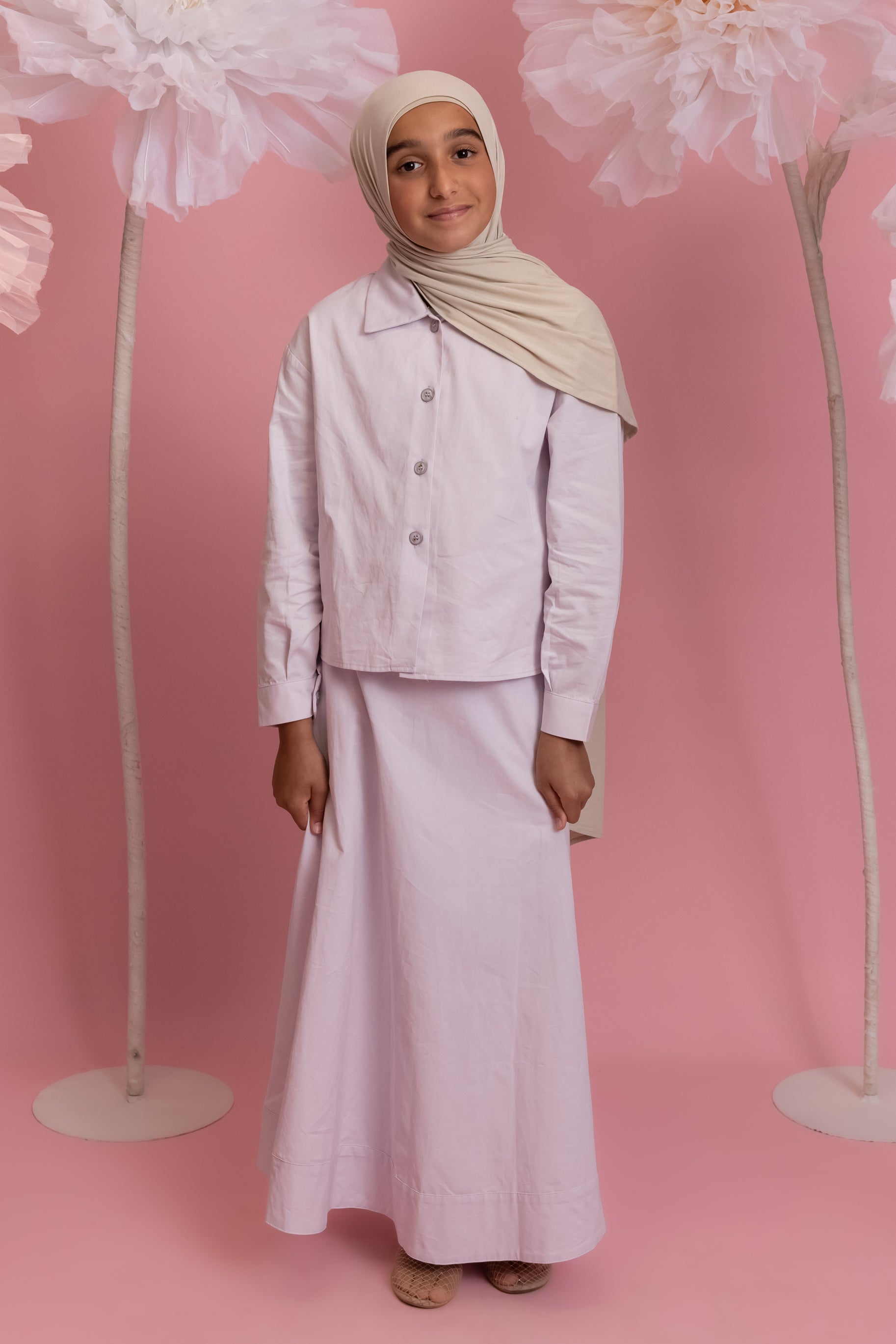 Mini Sydney Shirt - Lilac