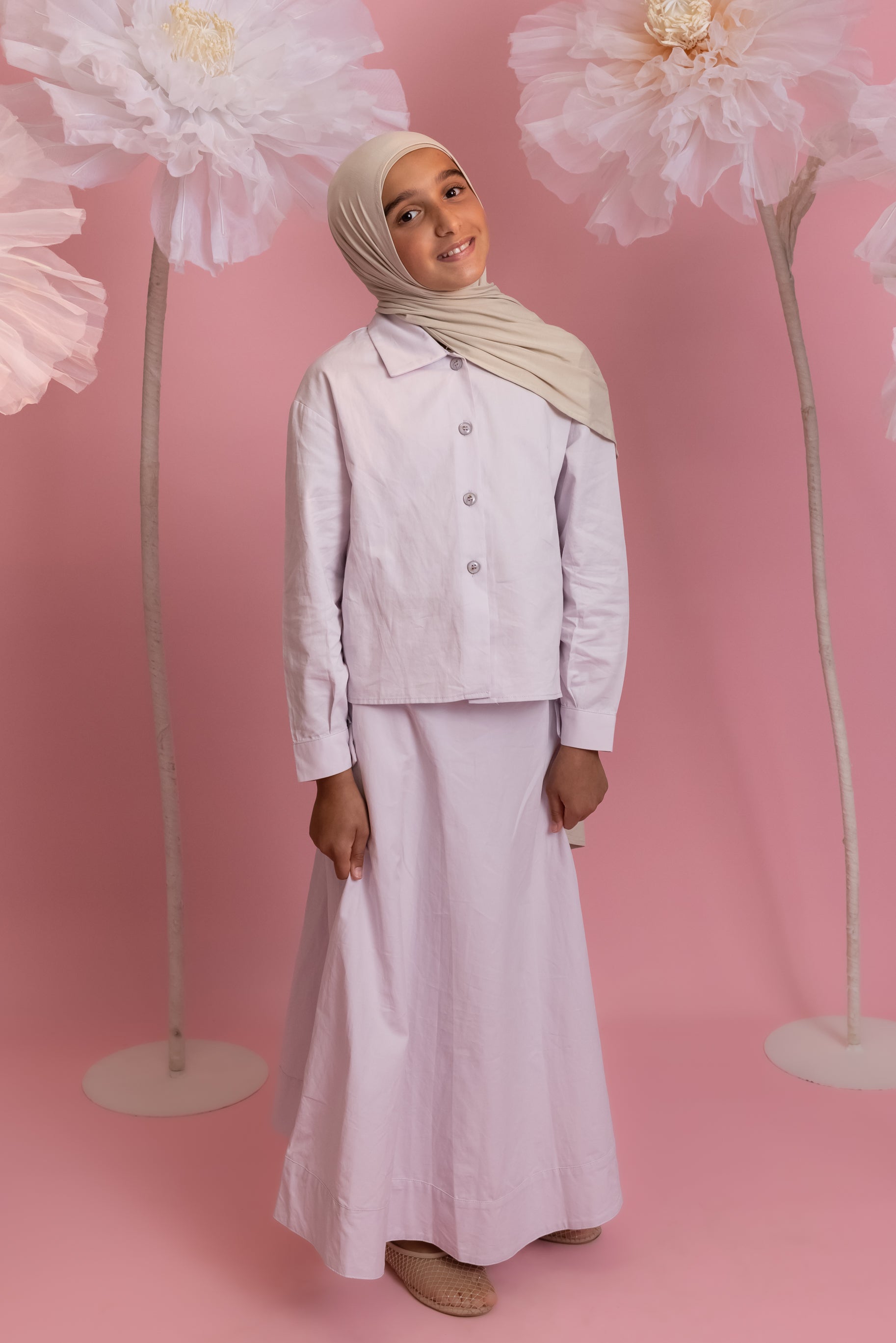 Mini Sydney Shirt - Lilac