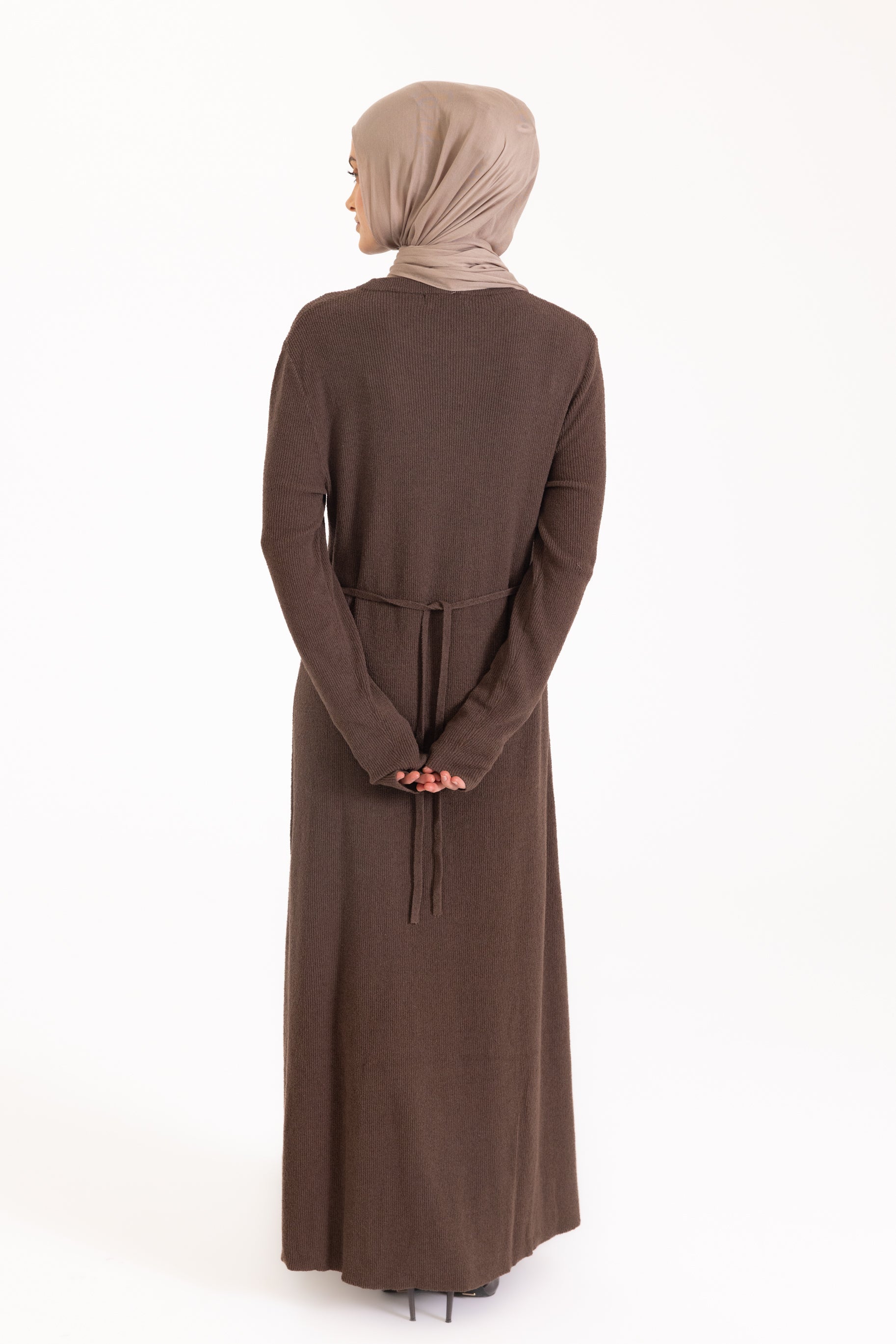 Textured Knit Maxi Dress - Cedar