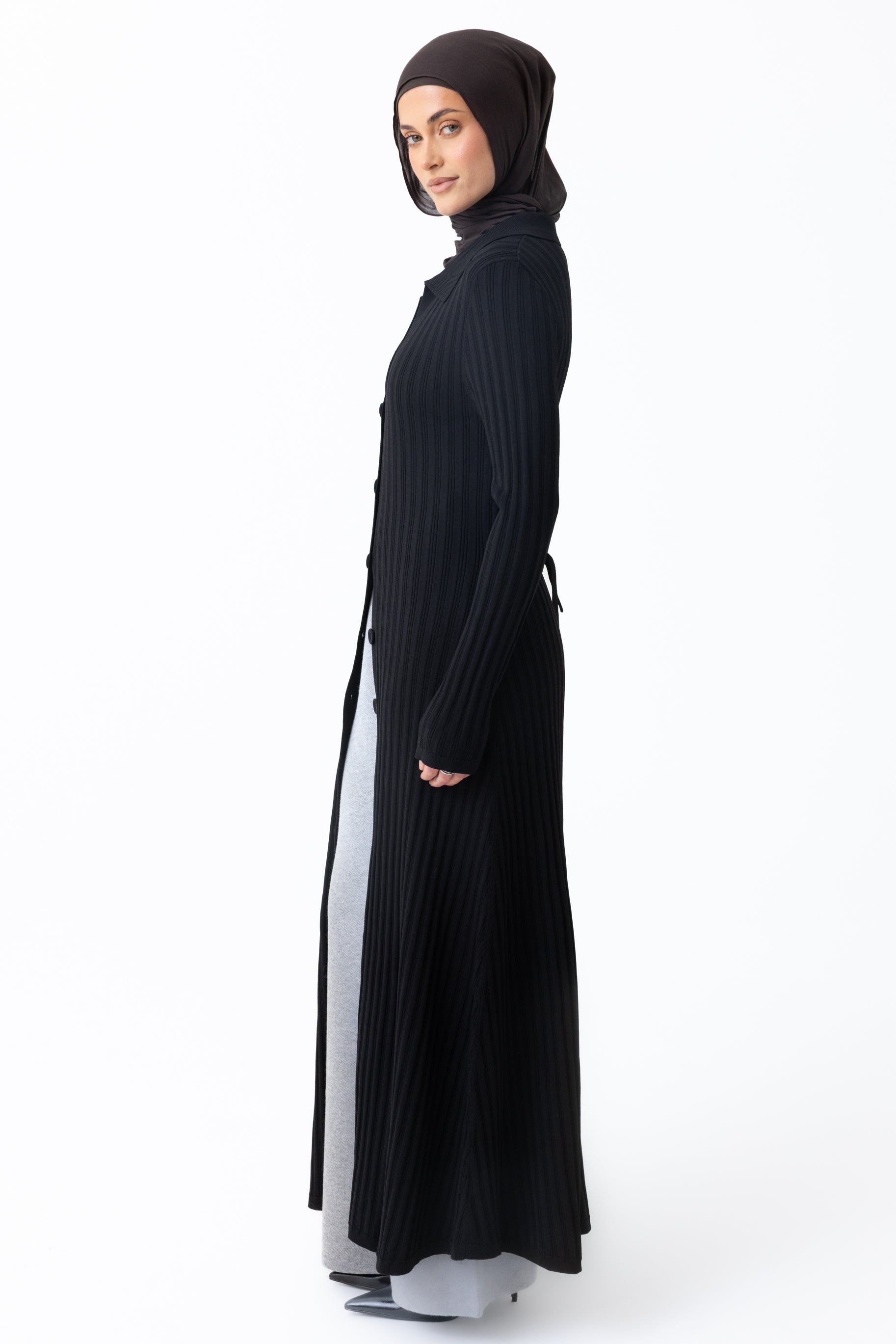 Jayda Knit Cardigan - Black