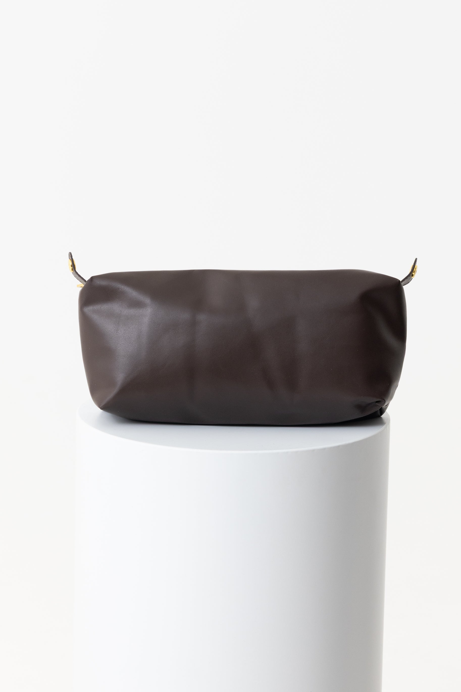Suede Tote Bag - Chocolate